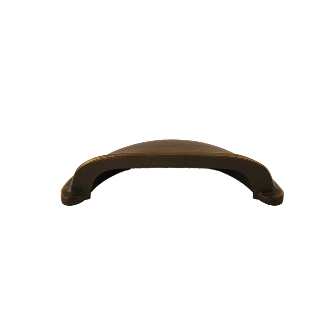 Mantara Exedra Pull Knob Mattte Z-0003 is a modern zinc alloy knob in bronze, ideal for furniture and drawers.