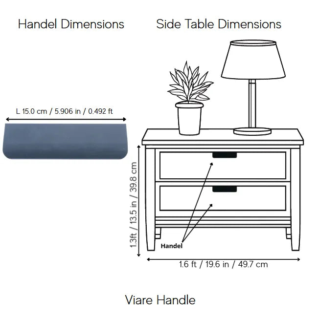 Viare Handle Pack of 1 (Made-to-order Only)
