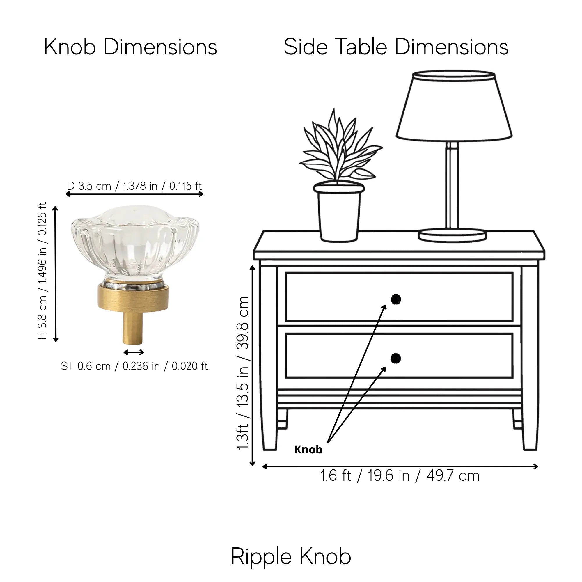 Ripple Knob