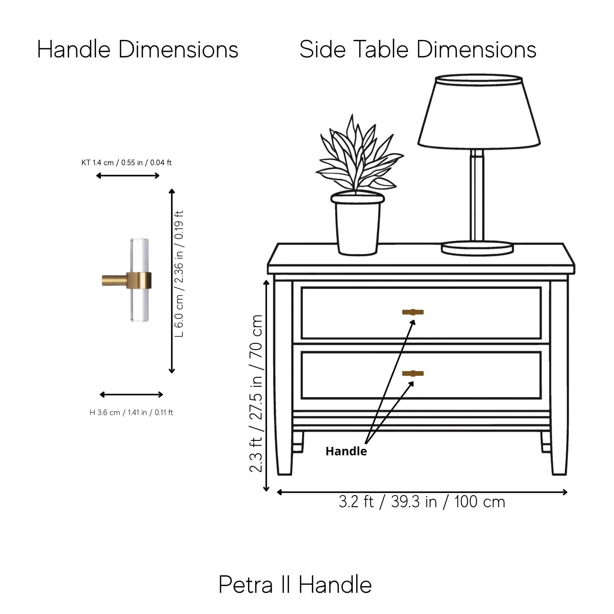 Petra II Handle