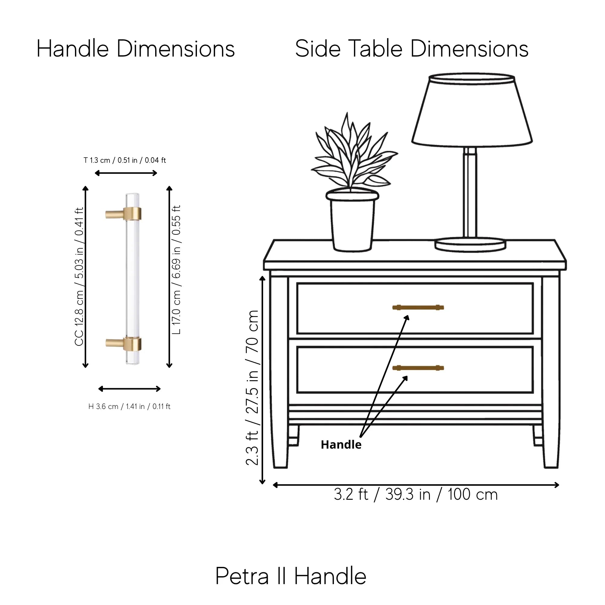 Petra II Handle