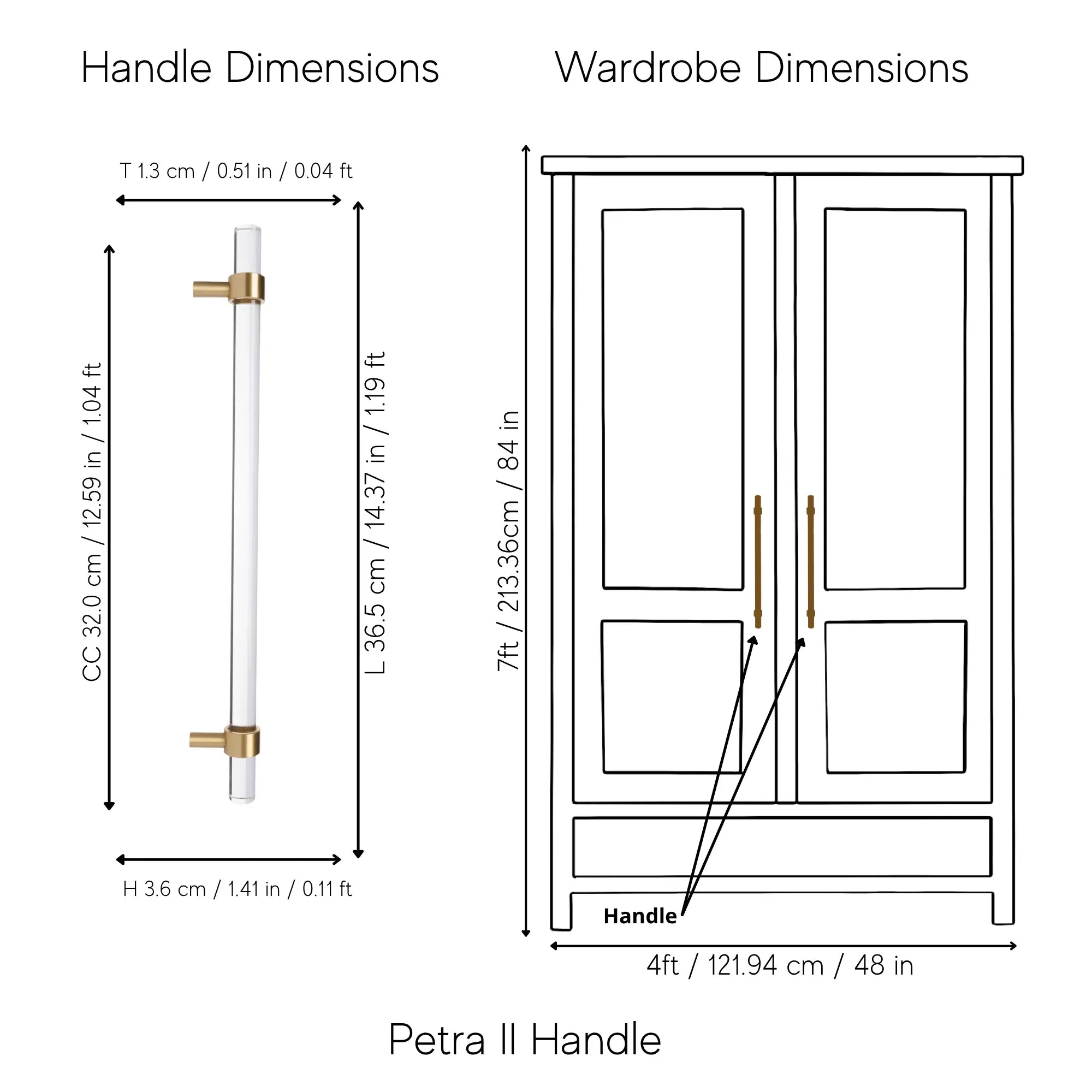 Petra II Handle