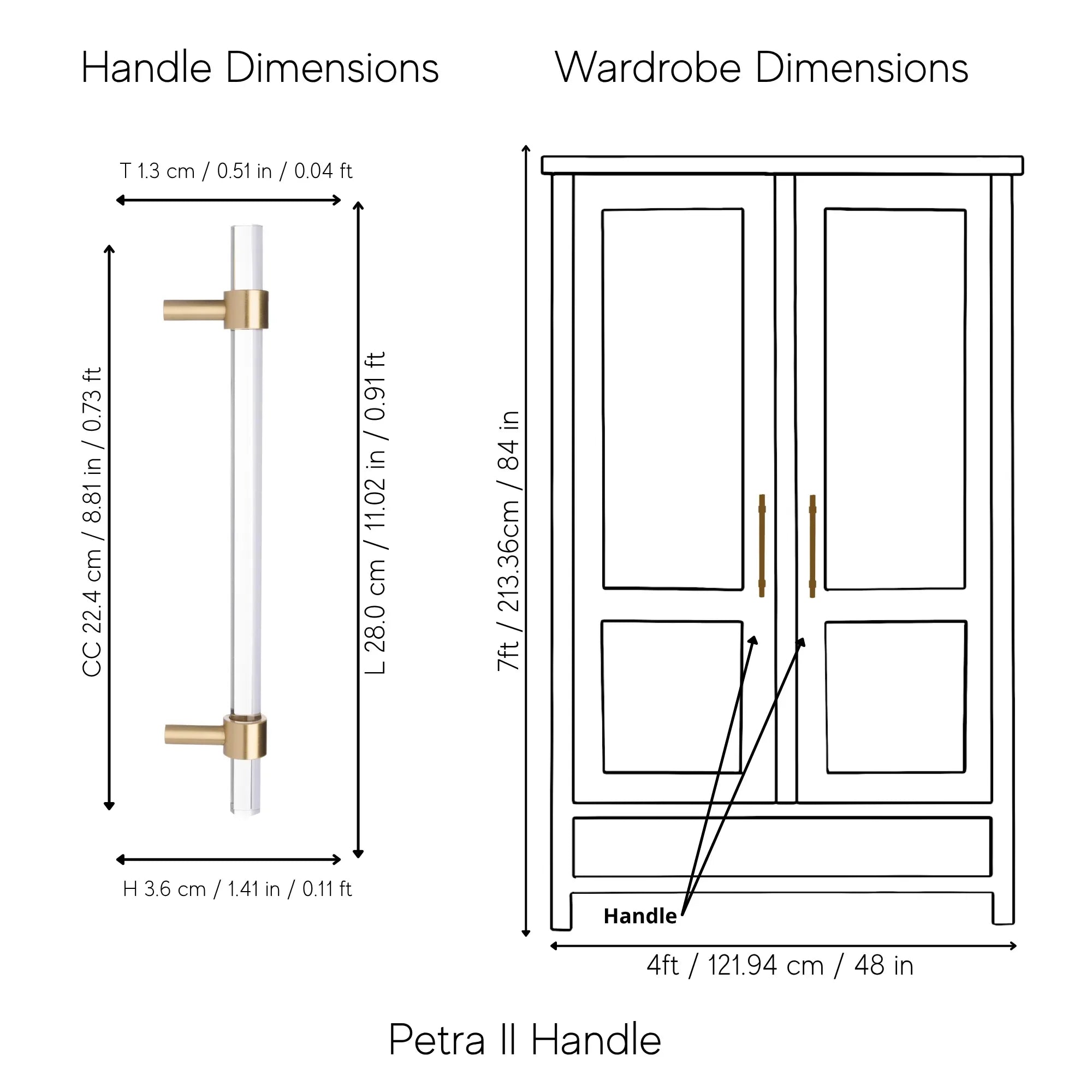 Petra II Handle
