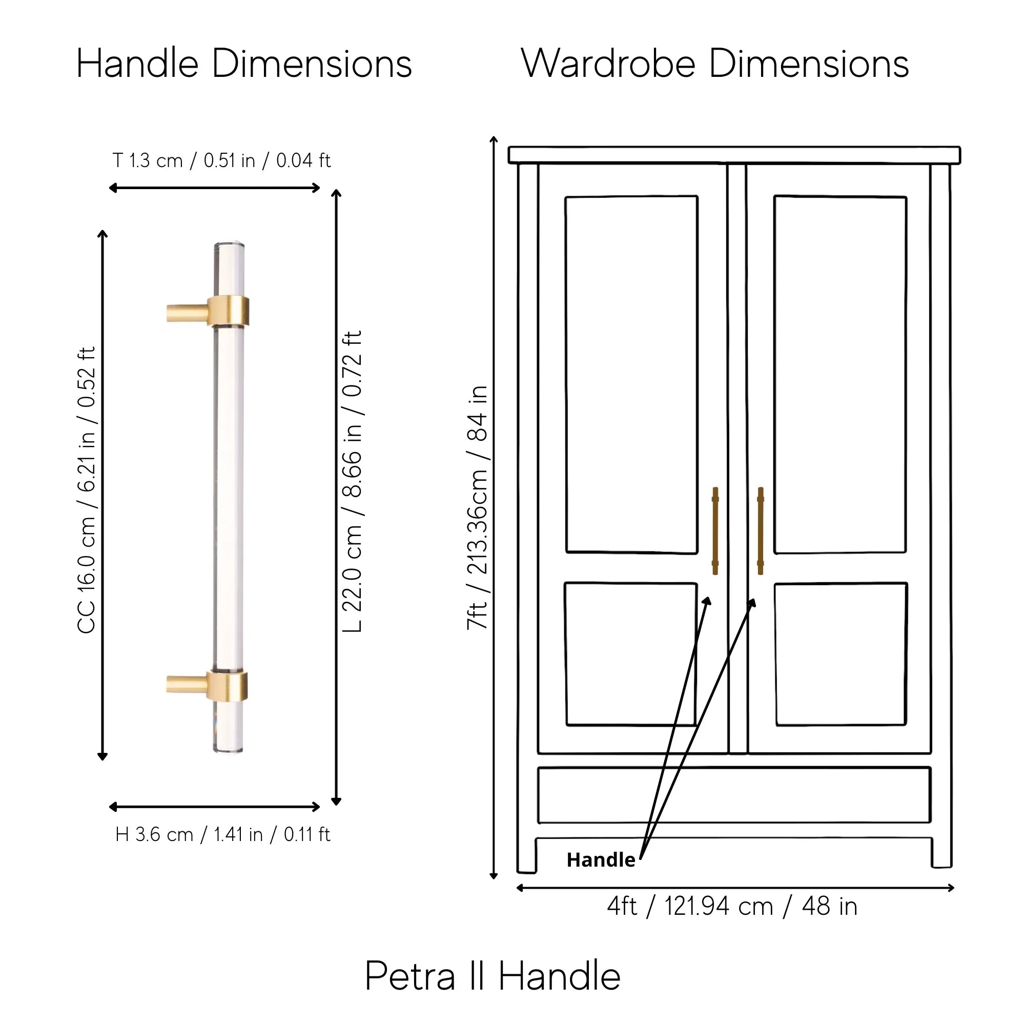 Petra II Handle