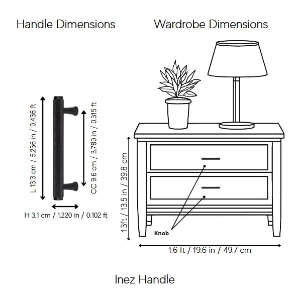 Inez Handle and Knob