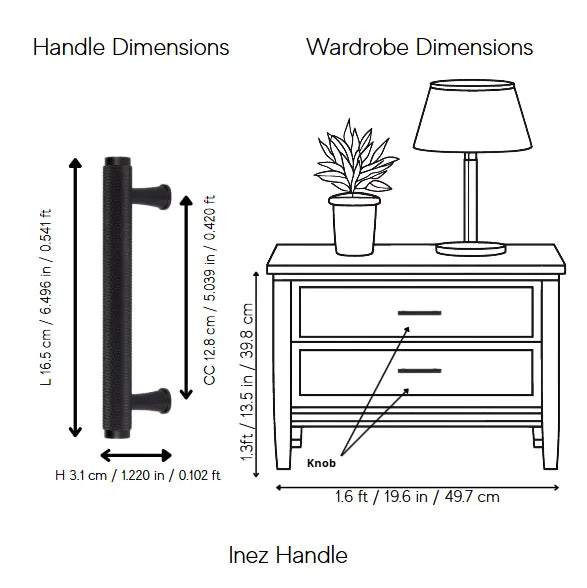 Inez Handle and Knob