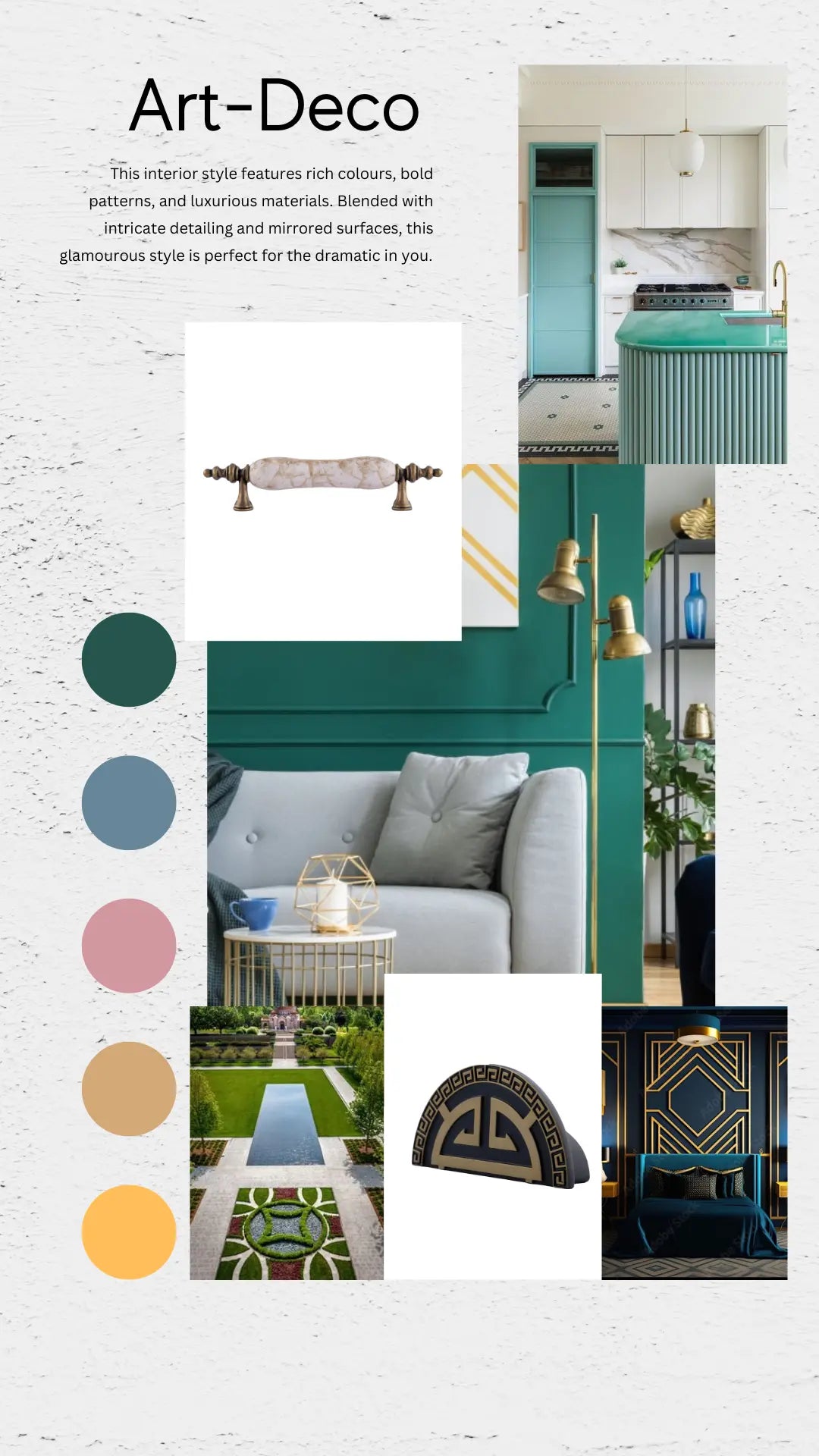 Decorative and functional home hardware featuring handles, knobs, and hooks by Mantara.