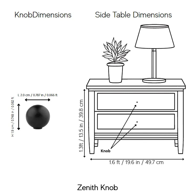Zenith Knob