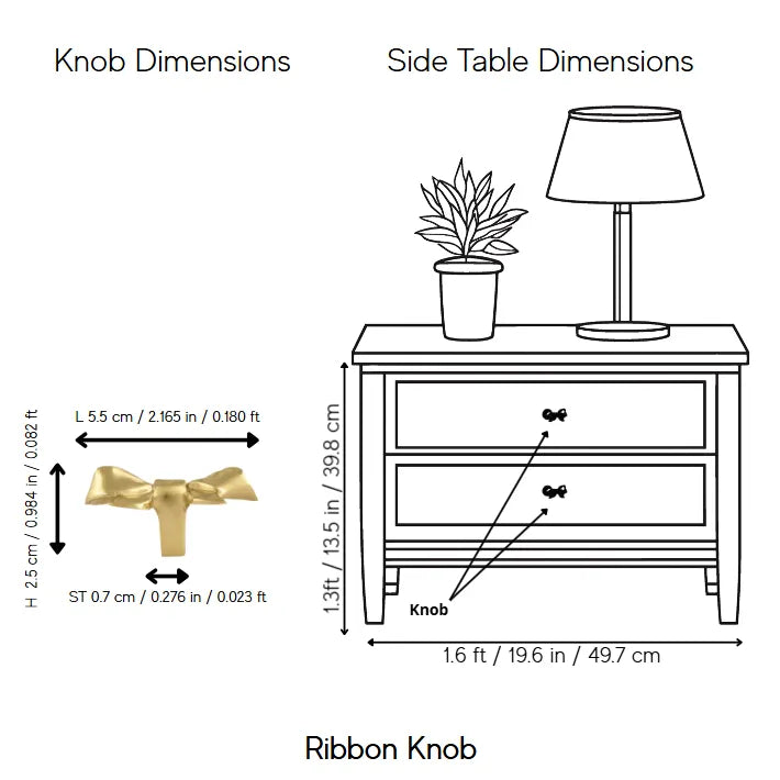Ribbon Knob