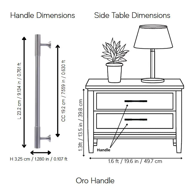 Oro Handle and Knob