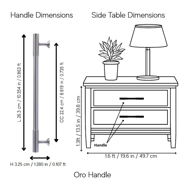Oro Handle and Knob