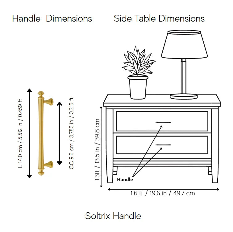 Soltrix Handle Pack of 1 (Made-to-order Only)