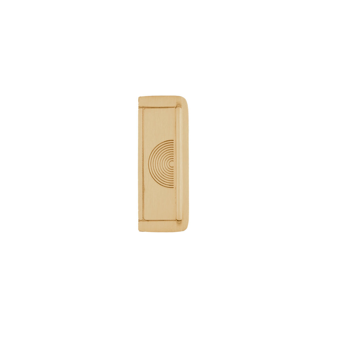 The Mantara B-0044 Saturn Handle is a modern brass handle in brushed gold, ideal for cabinets, kitchens, wardrobes, and drawers.
