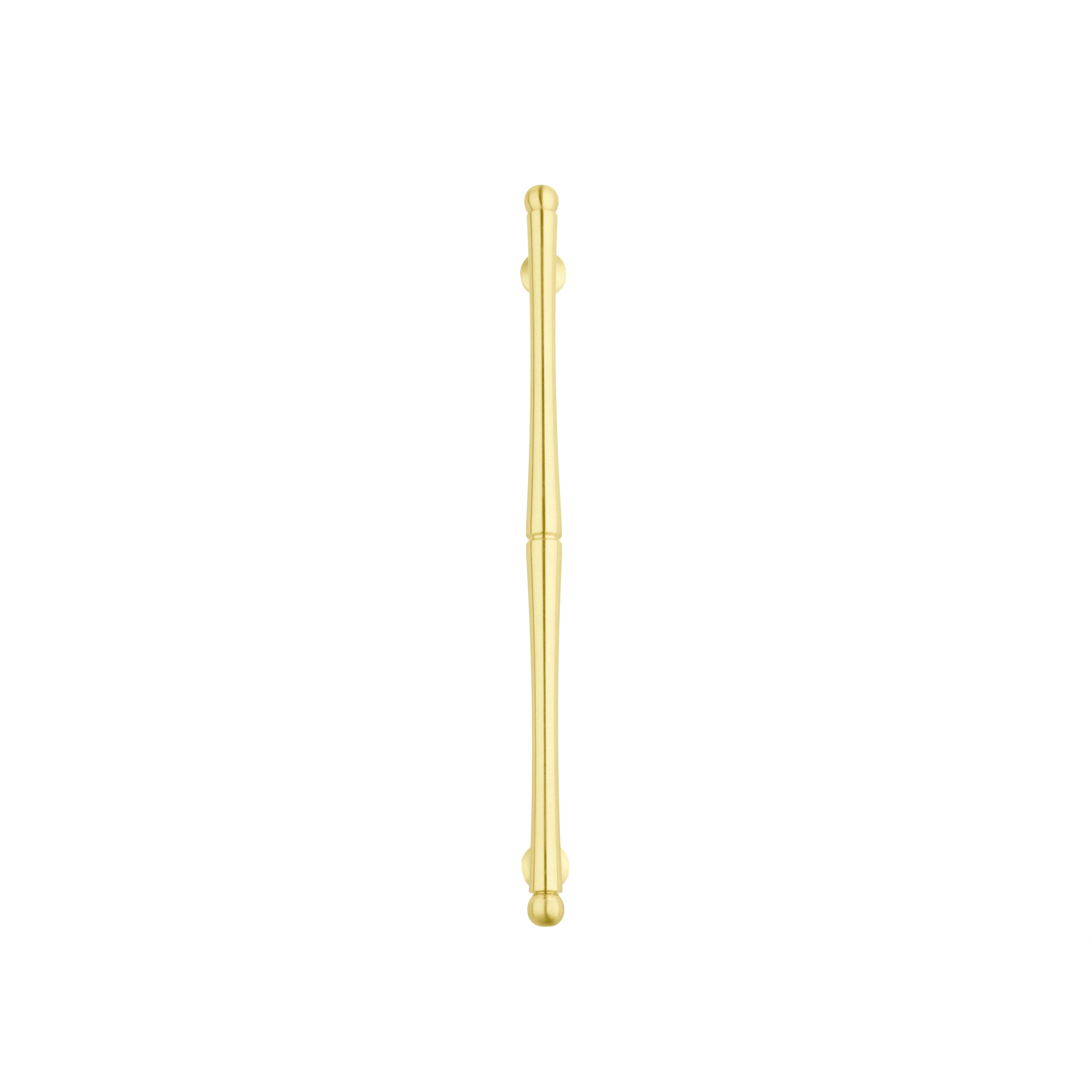 Mantara Giselle Handle B-0069 is a modern brushed brass handle in gold, ideal for cupboards and kitchens.