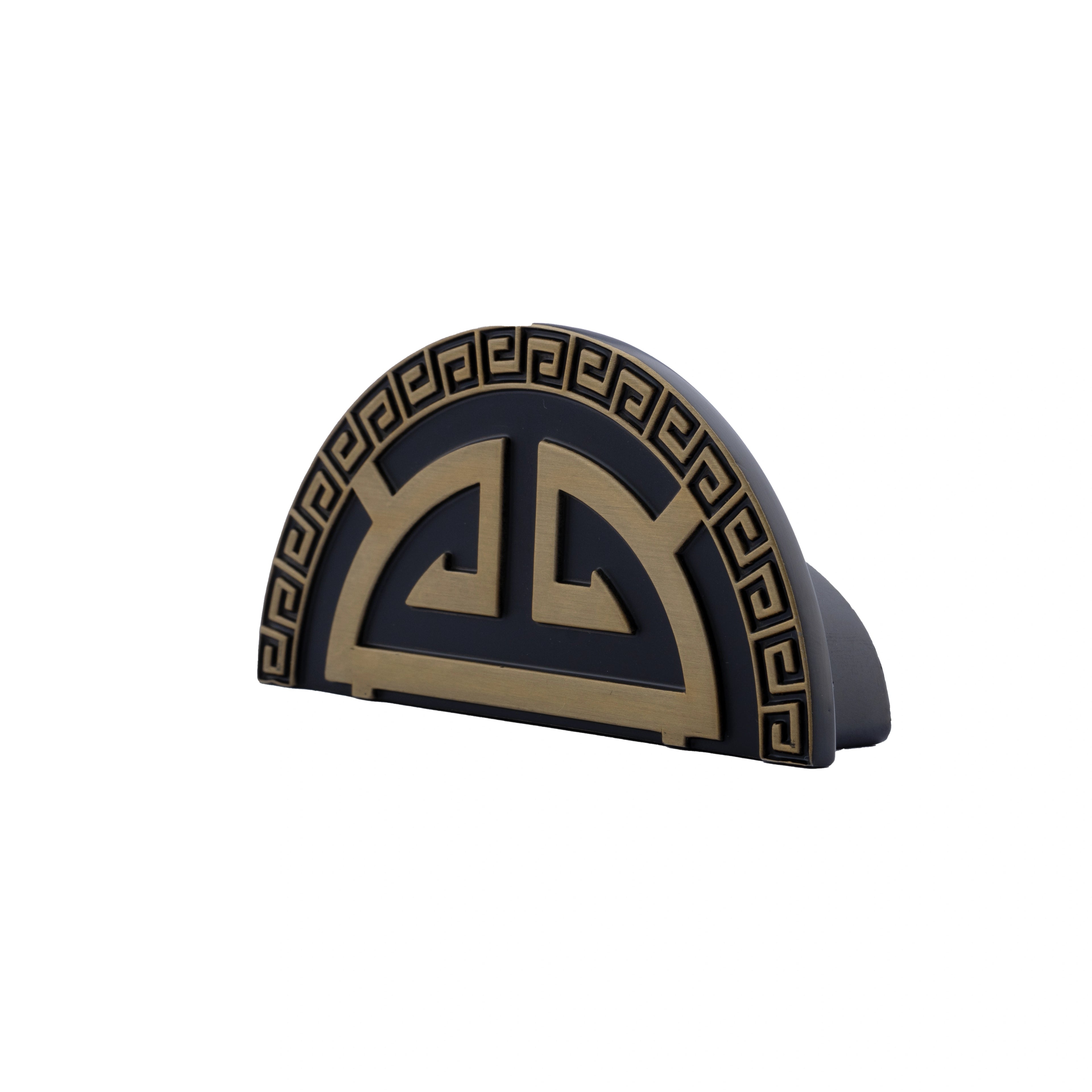 Mantara Cryptic Handle Z-0005 is a modern zinc handle in matte gold or black, ideal for wardrobes, doors, and kitchens.