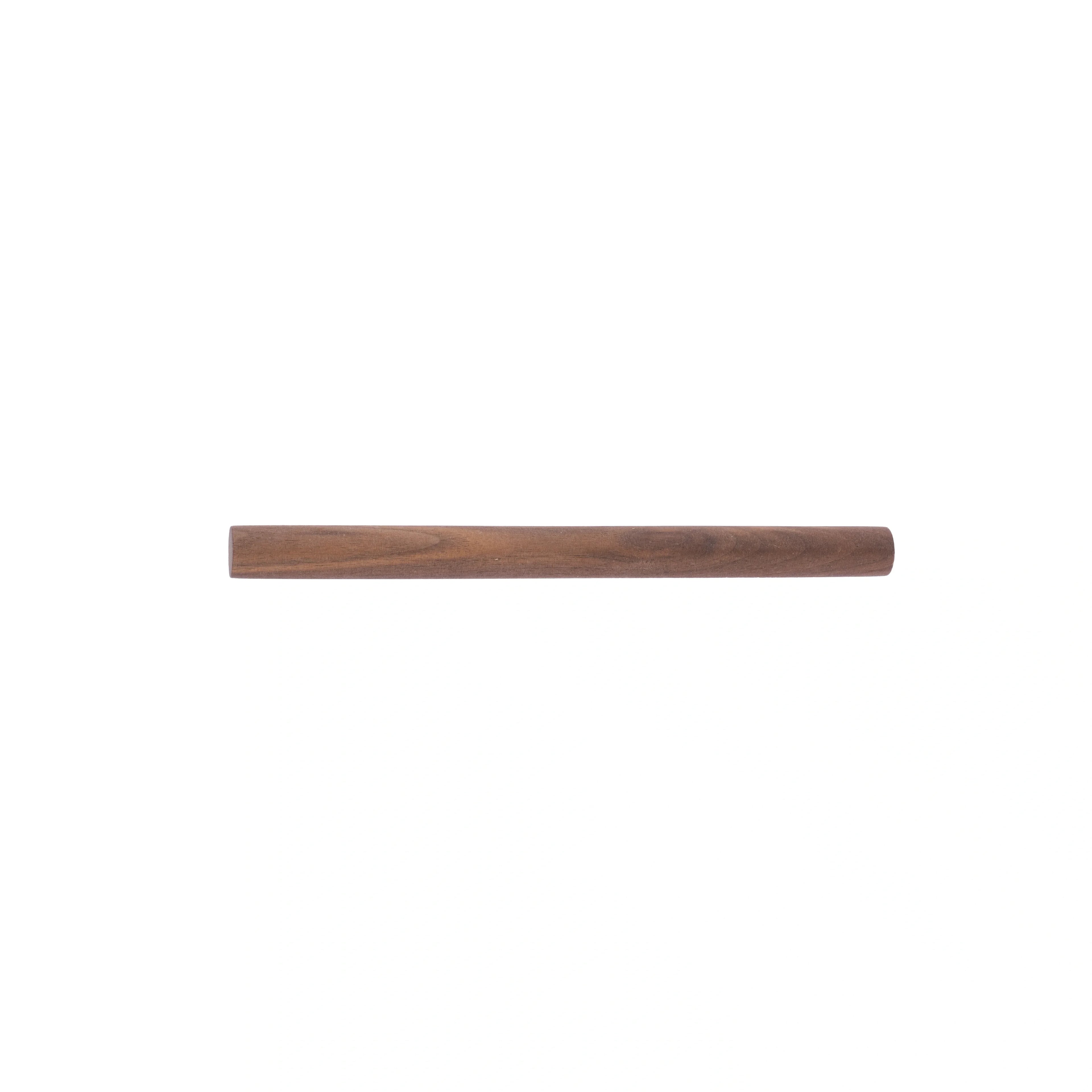 Mantara Tudor Handle W-0007 is a modern brass & walnut handle in brown, ideal for main doors, wardrobes & cabinets.