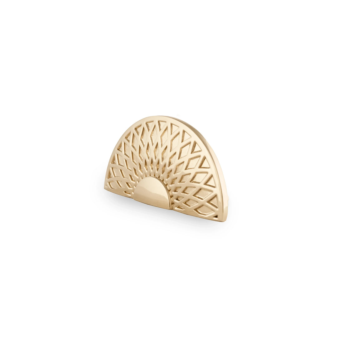 The Mantara B-0033 Drona Handle is a modern polished brass handle in gold, ideal for wardrobes, main doors, cupboards, and drawers.