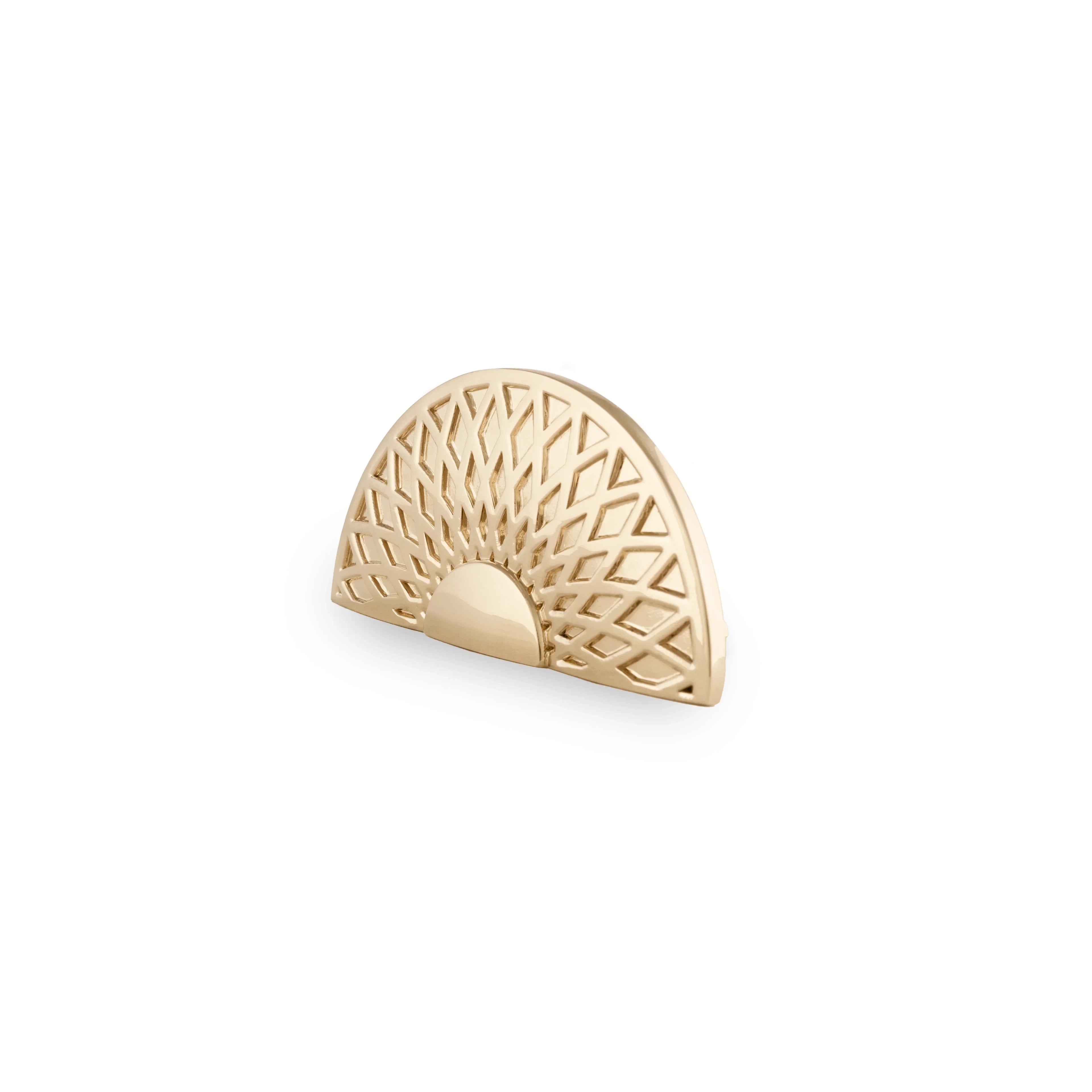 The Mantara B-0033 Drona Handle is a modern polished brass handle in gold, ideal for wardrobes, main doors, cupboards, and drawers.