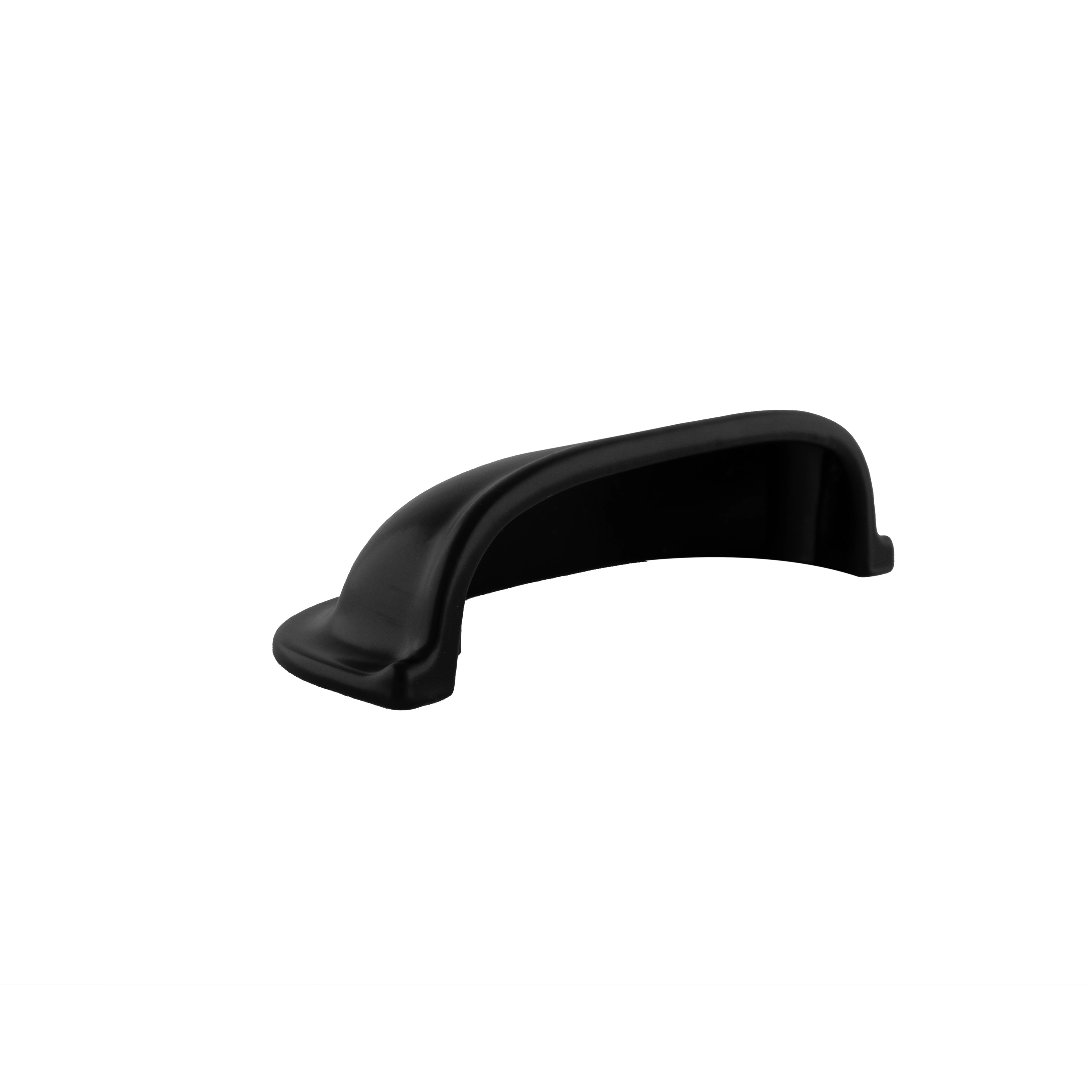 Mantara Portico Pull Knob Z-0004 is a modern zinc knob in matte black ideal for drawers and cupboards.