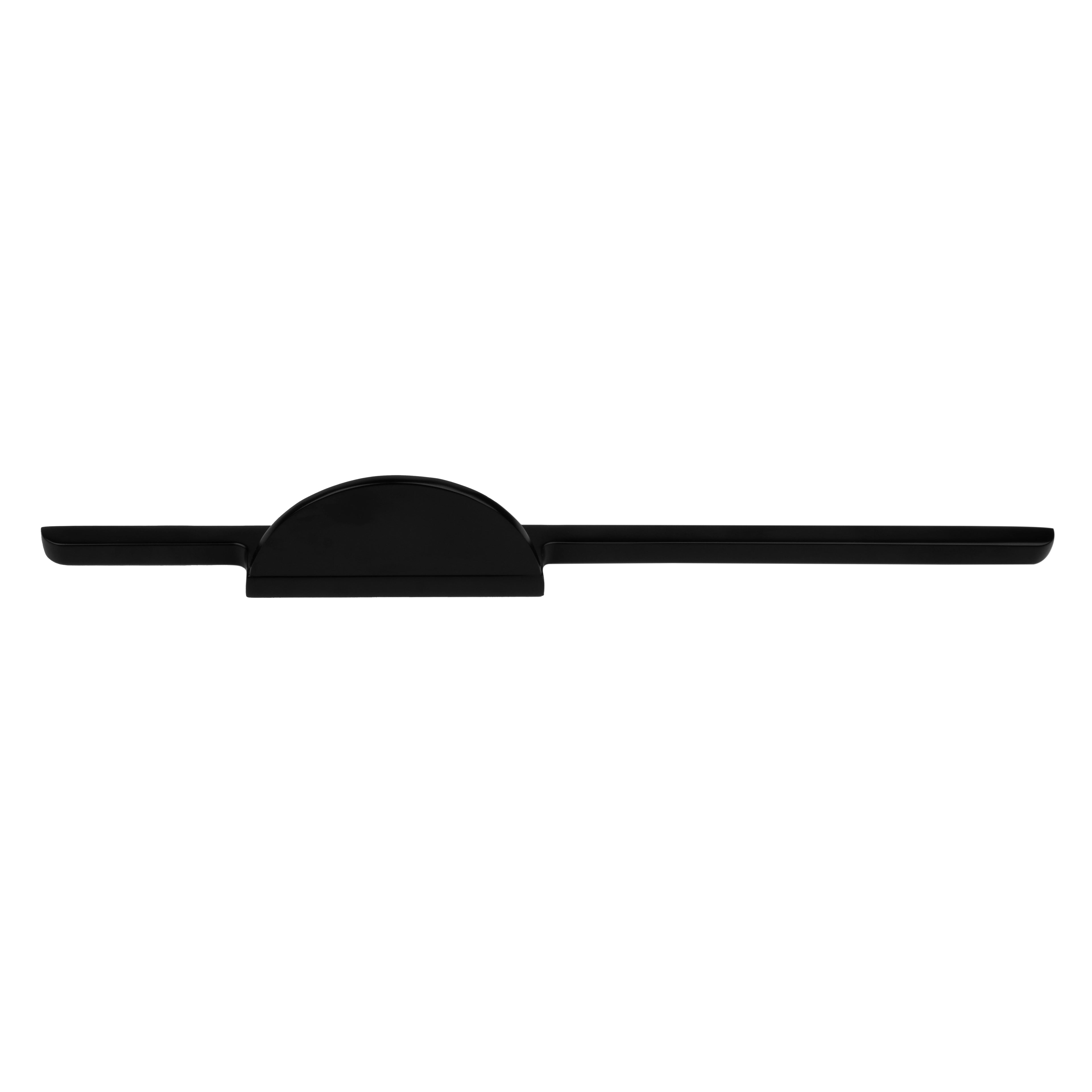 Mantara Moonshine Handle Z-0007 is a modern zinc handle in matte black ideal for wardrobes, doors, and drawers.