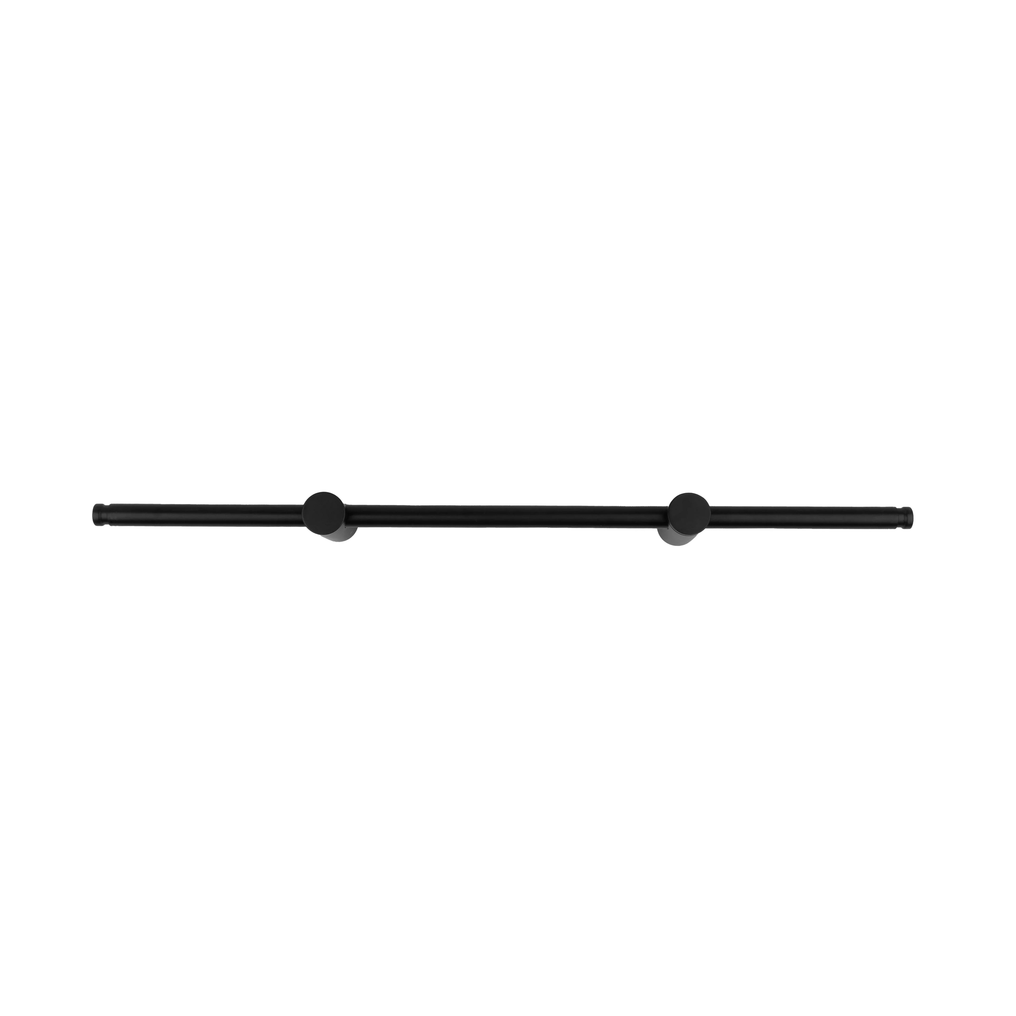 Mantara Marula Handle SKU B-0081 is a modern solid brass handle in polished black for wardrobes and cabinets.