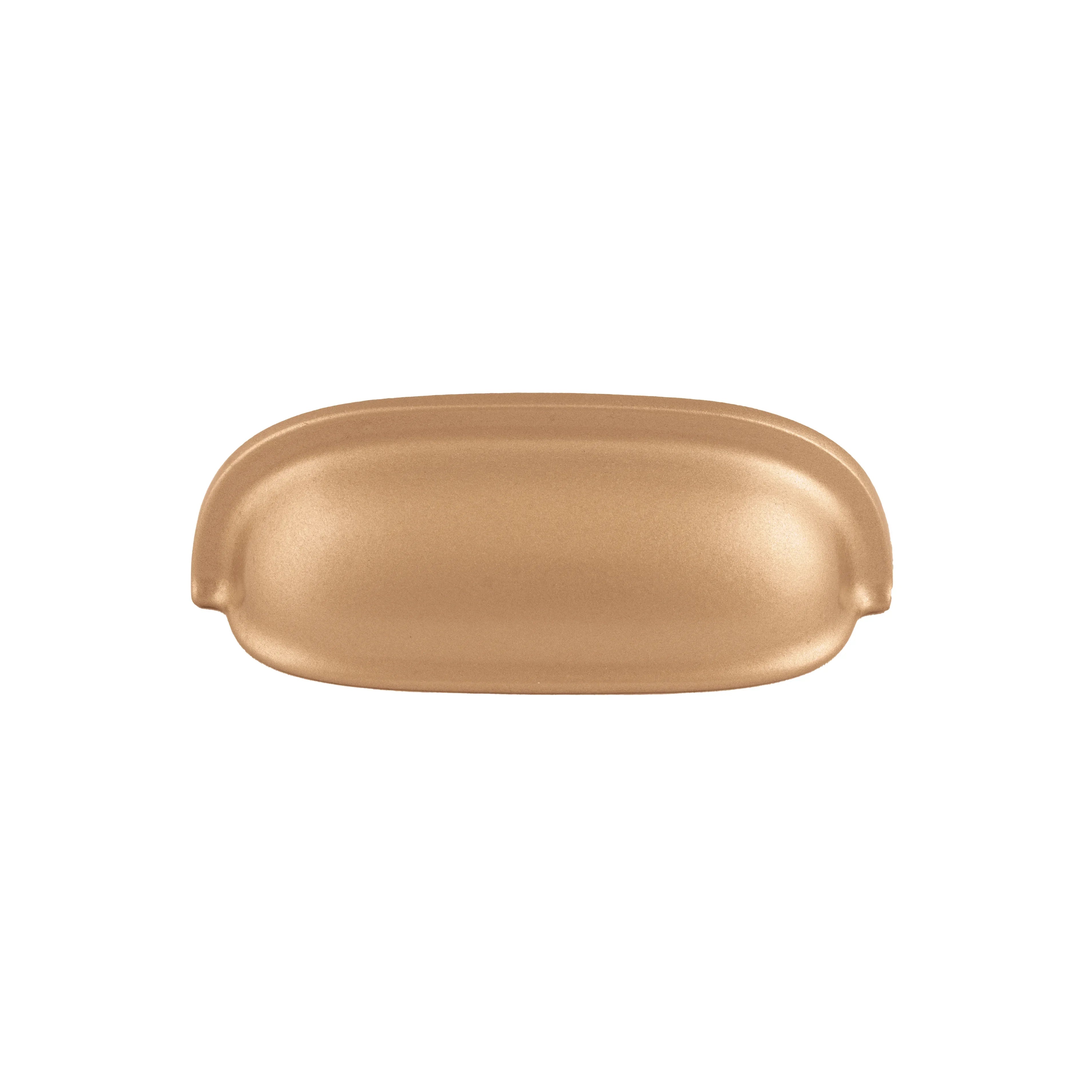 Mantara Portico Pull Knob Z-0004 is a modern zinc knob in matte gold ideal for drawers and cupboards.