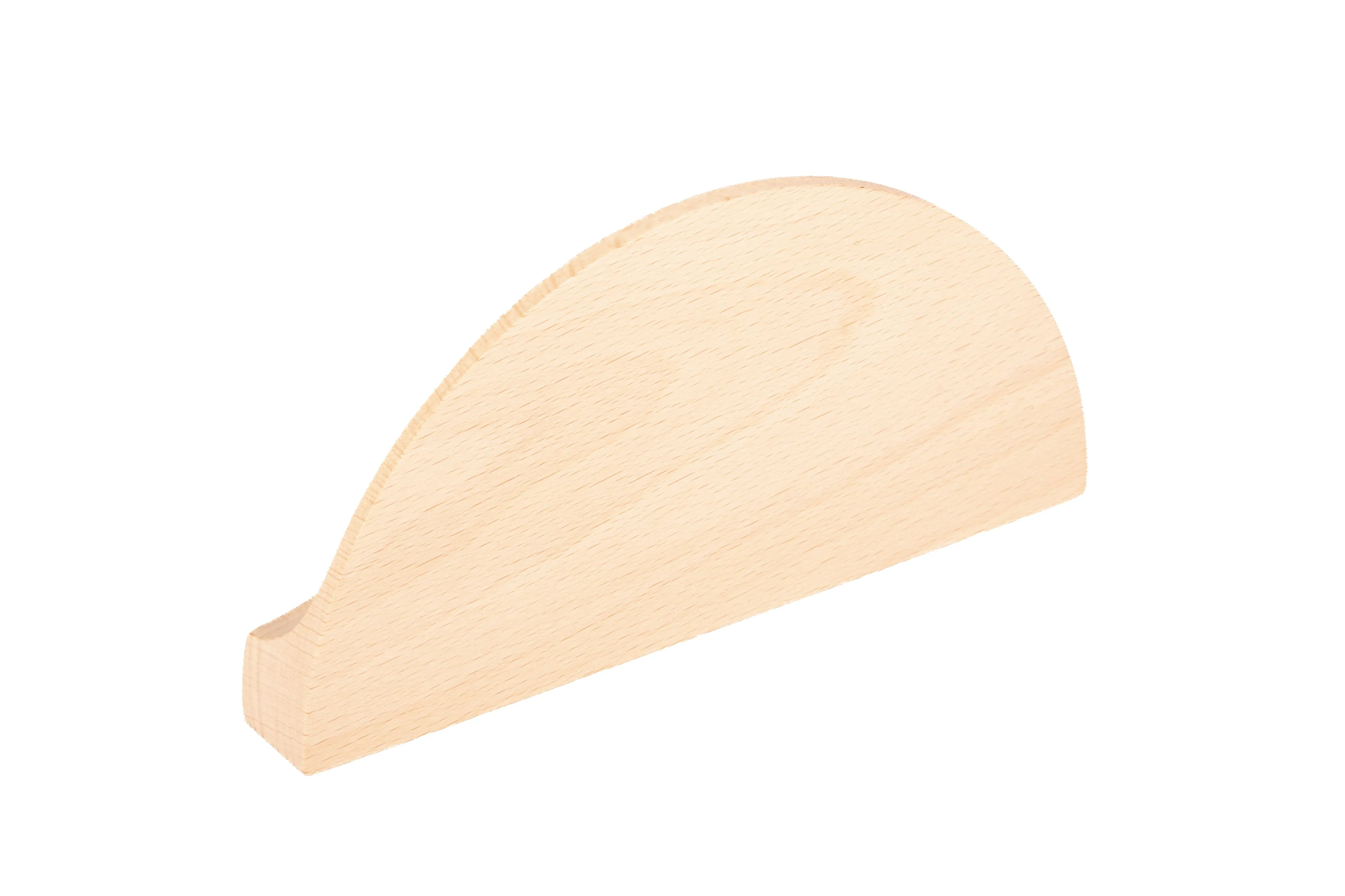 Mantara Samara Handle W-0051 is a modern beige wood handle, ideal for kitchen drawers, dresser drawers.