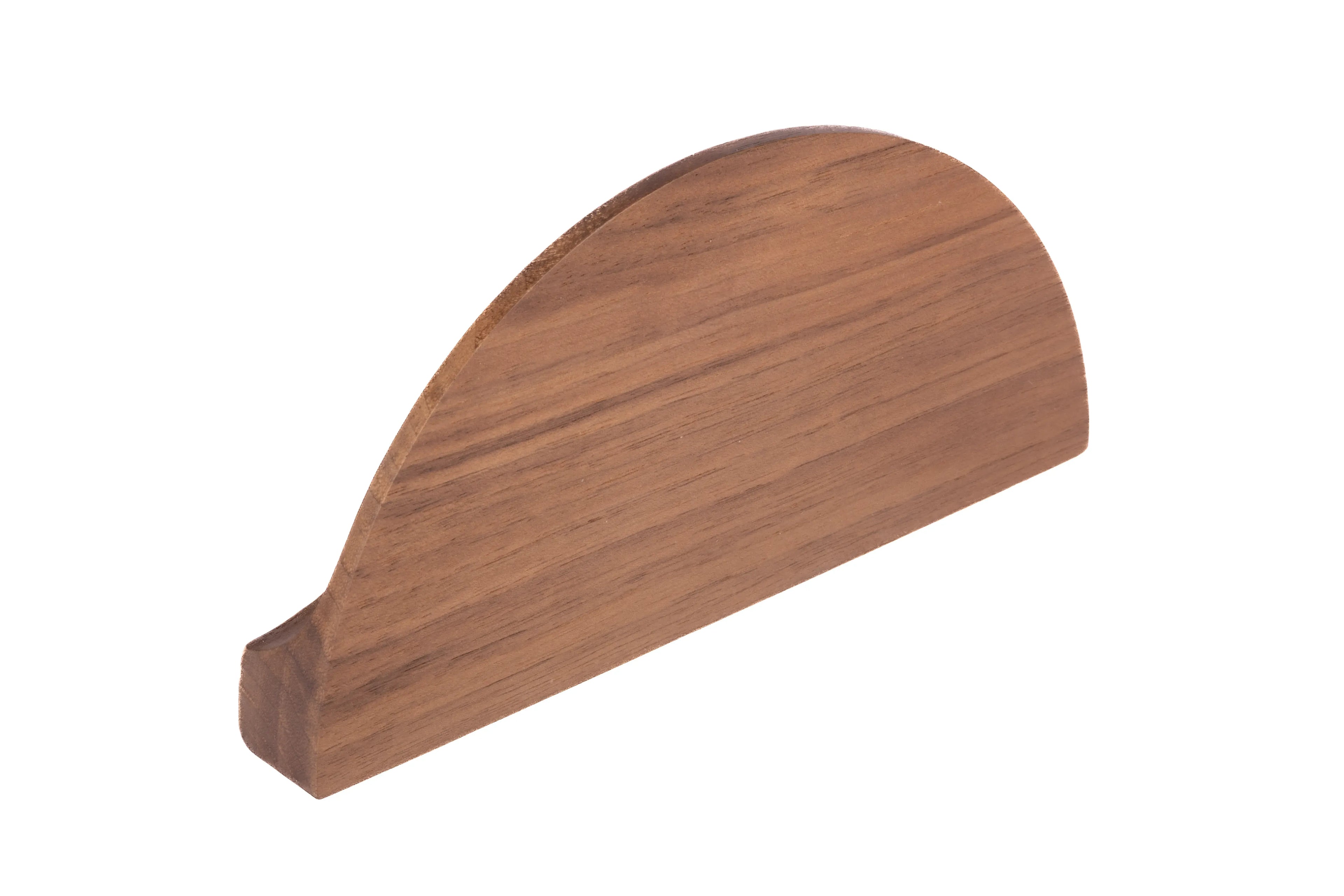 Mantara Samara Handle W-0051 is a modern walnut wood handle, ideal for kitchen drawers, dresser drawers.