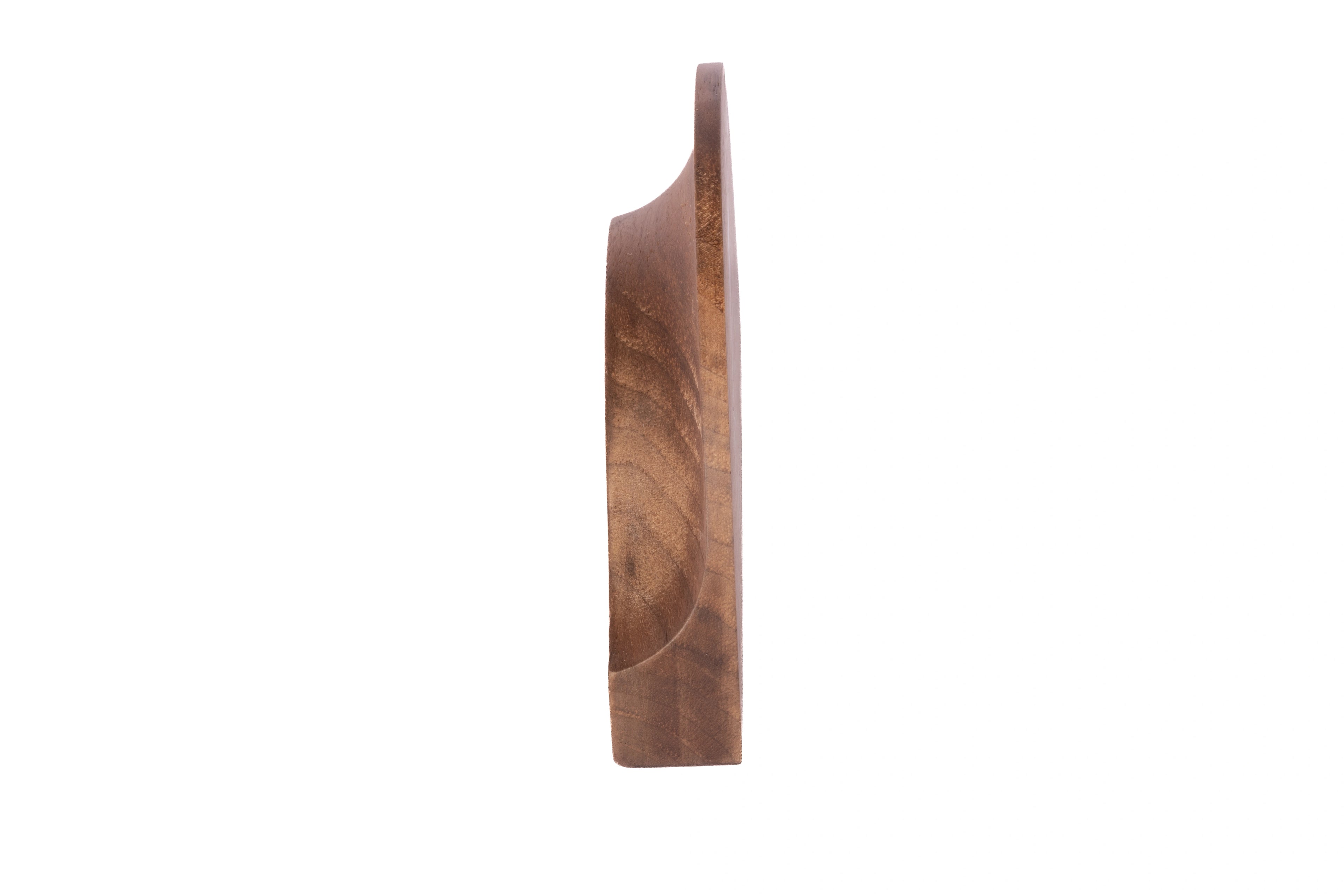 Mantara Samara Handle W-0051 is a modern walnut wood handle, ideal for kitchen drawers, dresser drawers.