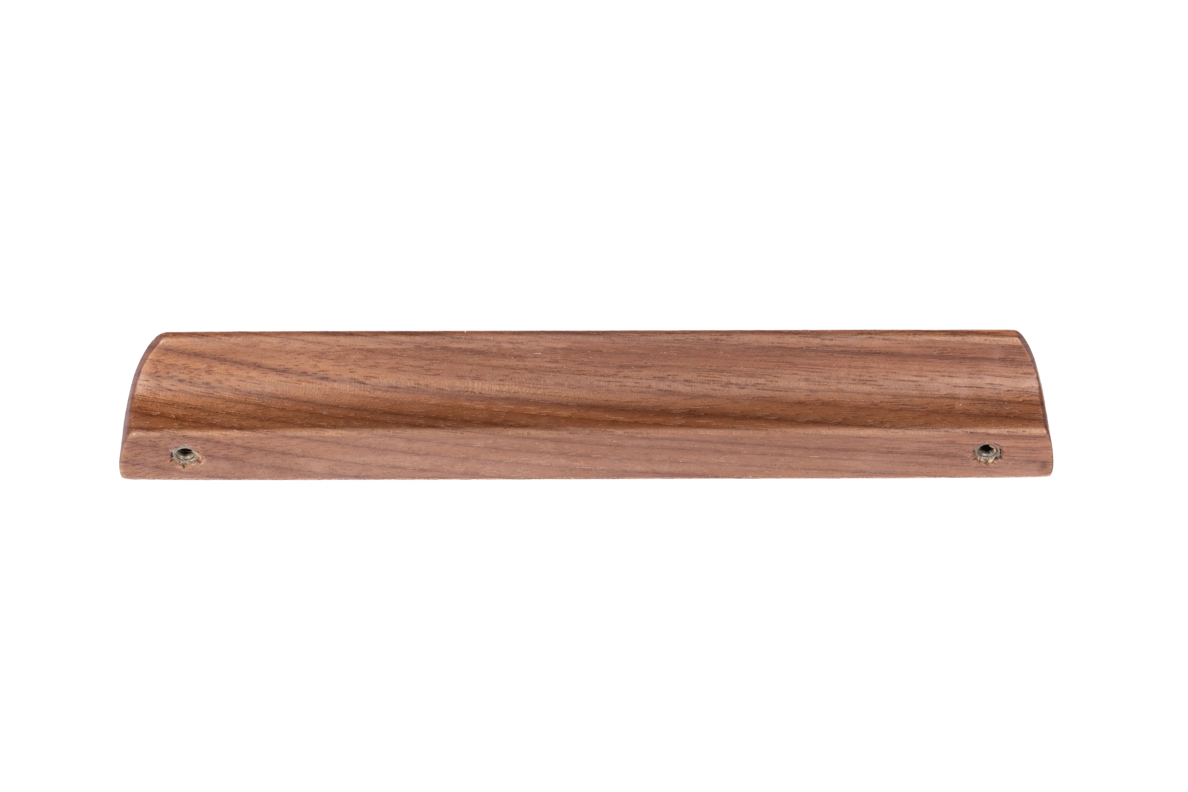 Mantara Salvan Handle W-0047 is a modern walnut wood handle, ideal for kitchen drawers, dresser drawers.