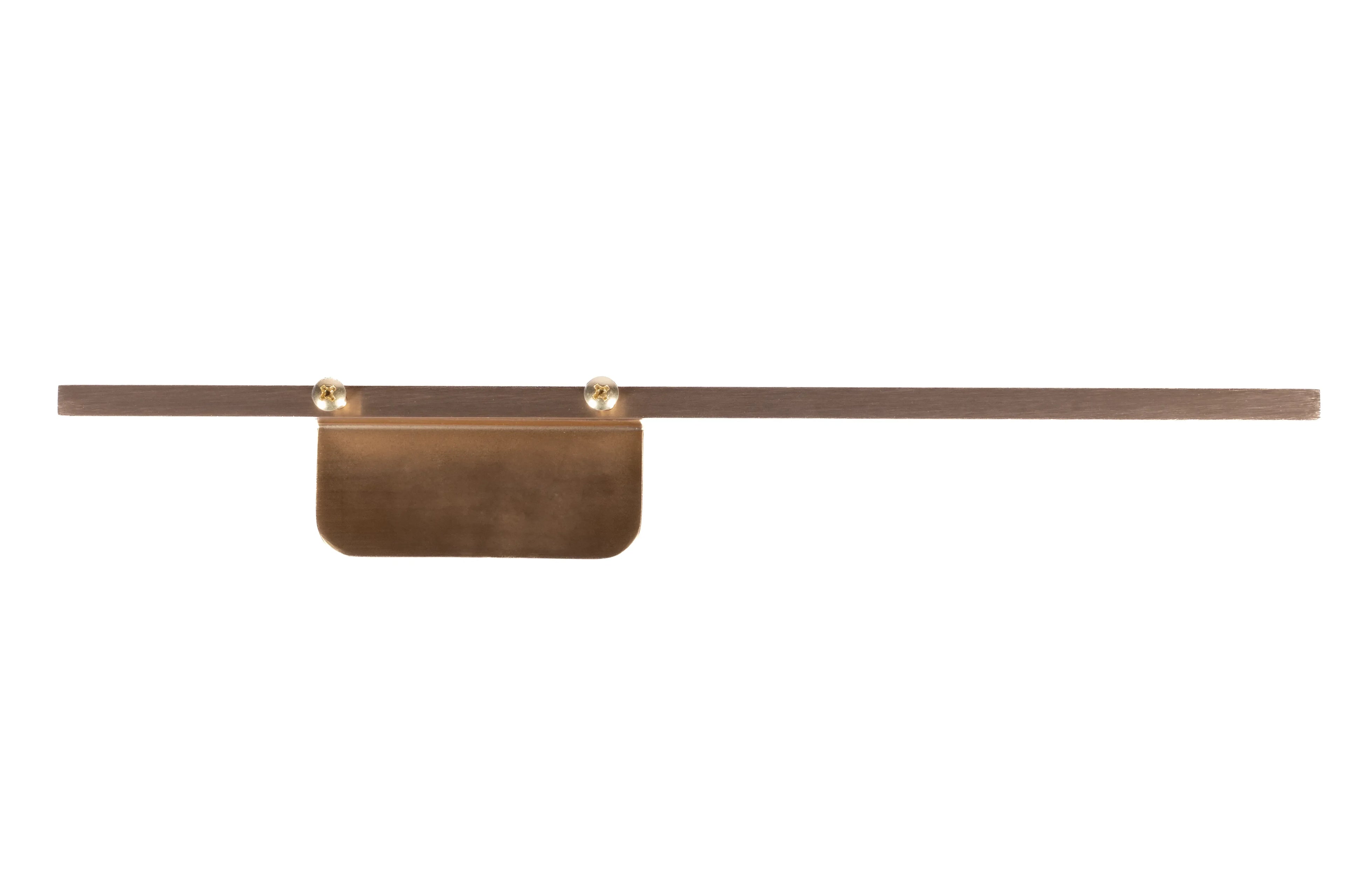 Mantara Talea Handle Z-0032 is a modern zinc handle in brushed rose gold finish, ideal for kitchen and dresser drawers.