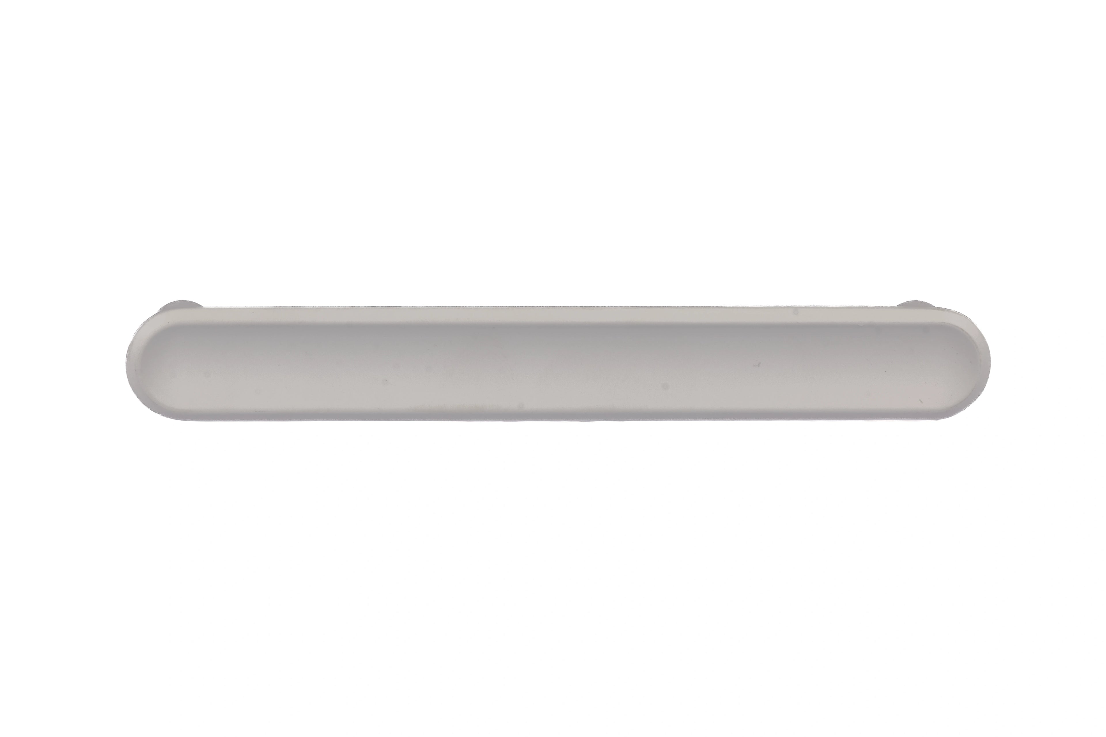 Mantara Valence Handle Z-0029 is a modern zinc alloy handle in brushed grey finish, ideal for kitchen drawers, dresser drawers.