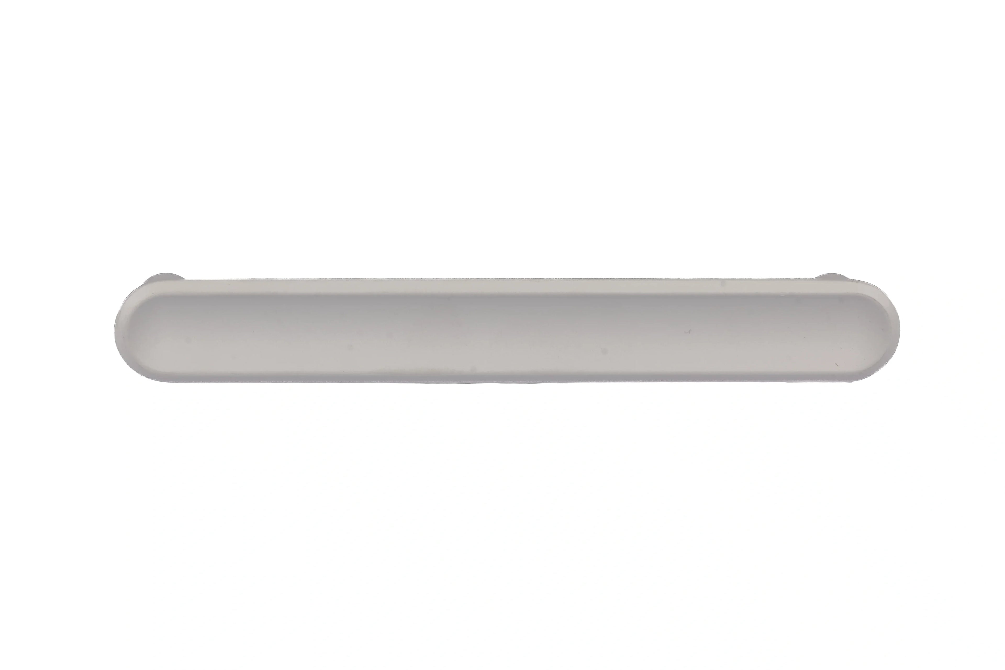 Mantara Valence Handle Z-0029 is a modern zinc alloy handle in brushed grey finish, ideal for kitchen drawers, dresser drawers.