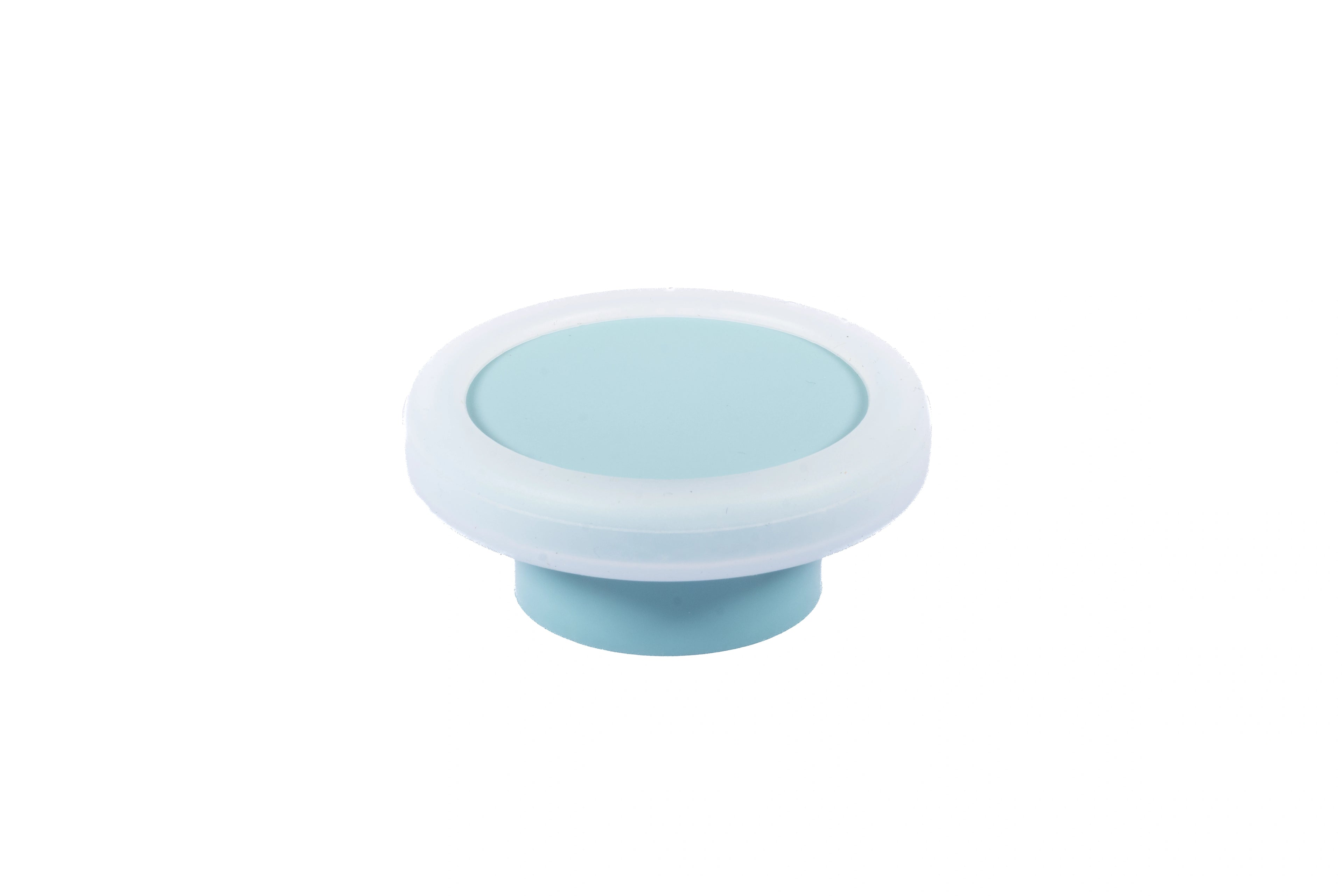 Mantara Mallow Knob S-0001 is a modern silicone knob in Blue, ideal for kitchen drawers, dresser drawers.