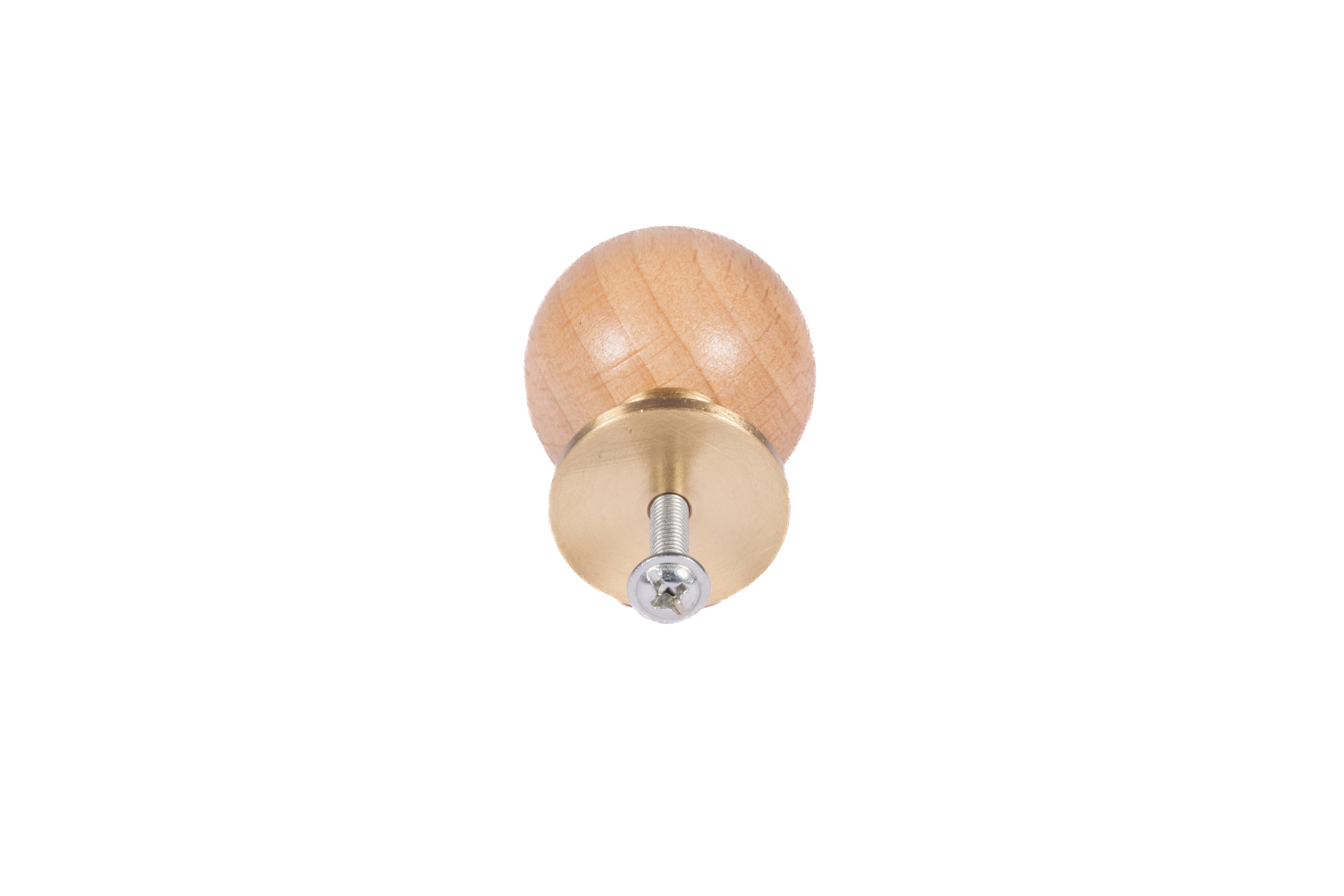 Mantara Globe Knob W-0049 is a modern beech wood knob, ideal for kitchen drawers, dresser drawers.