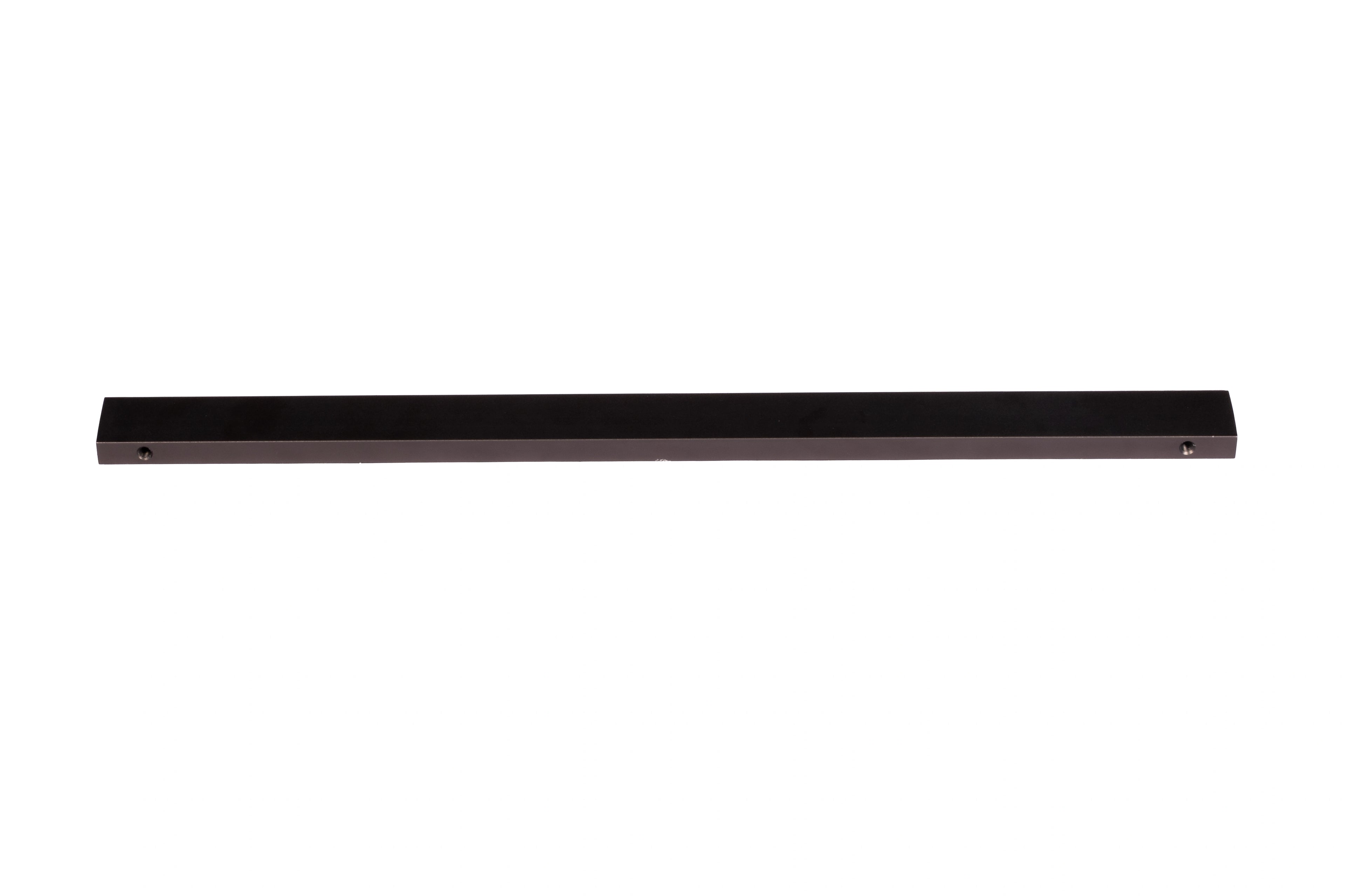 Drawer pull handle, Wood+aluminium, brown brushed finish, Mantara, Esha Handle W-0016, perfect for kitchen drawers and dressers