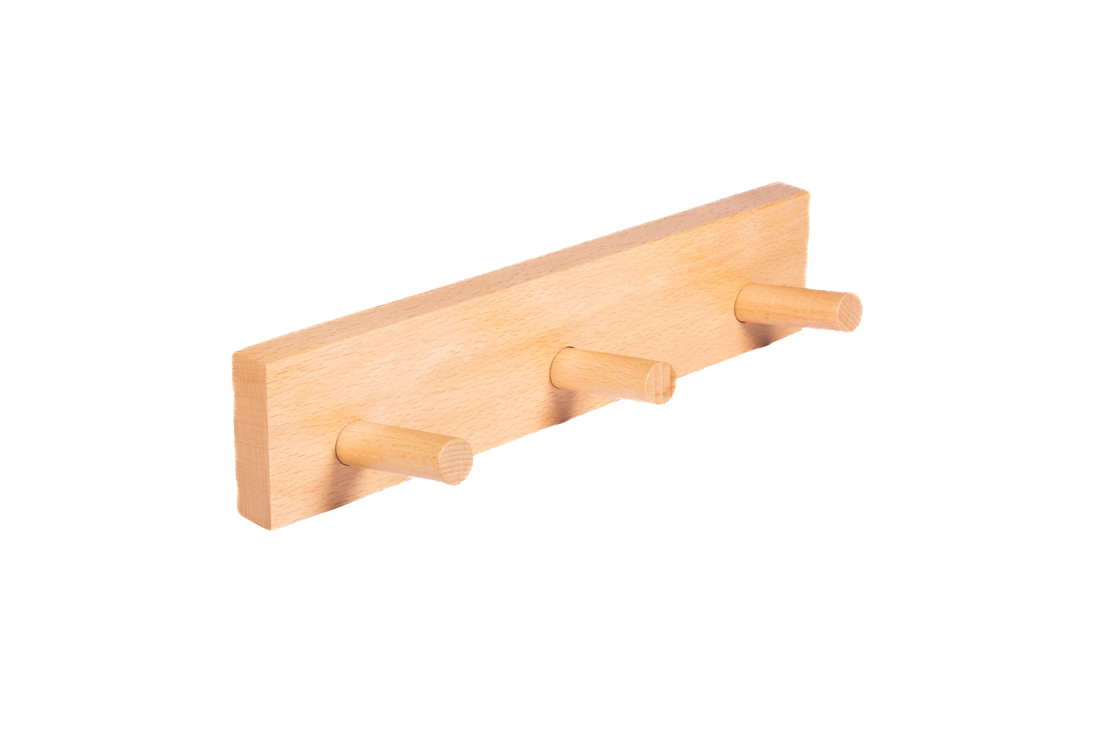 Mantara Drift Hook W-0057 is a modern beech wood hook with brushed finish, ideal for kitchen, bedroom, and other spaces.