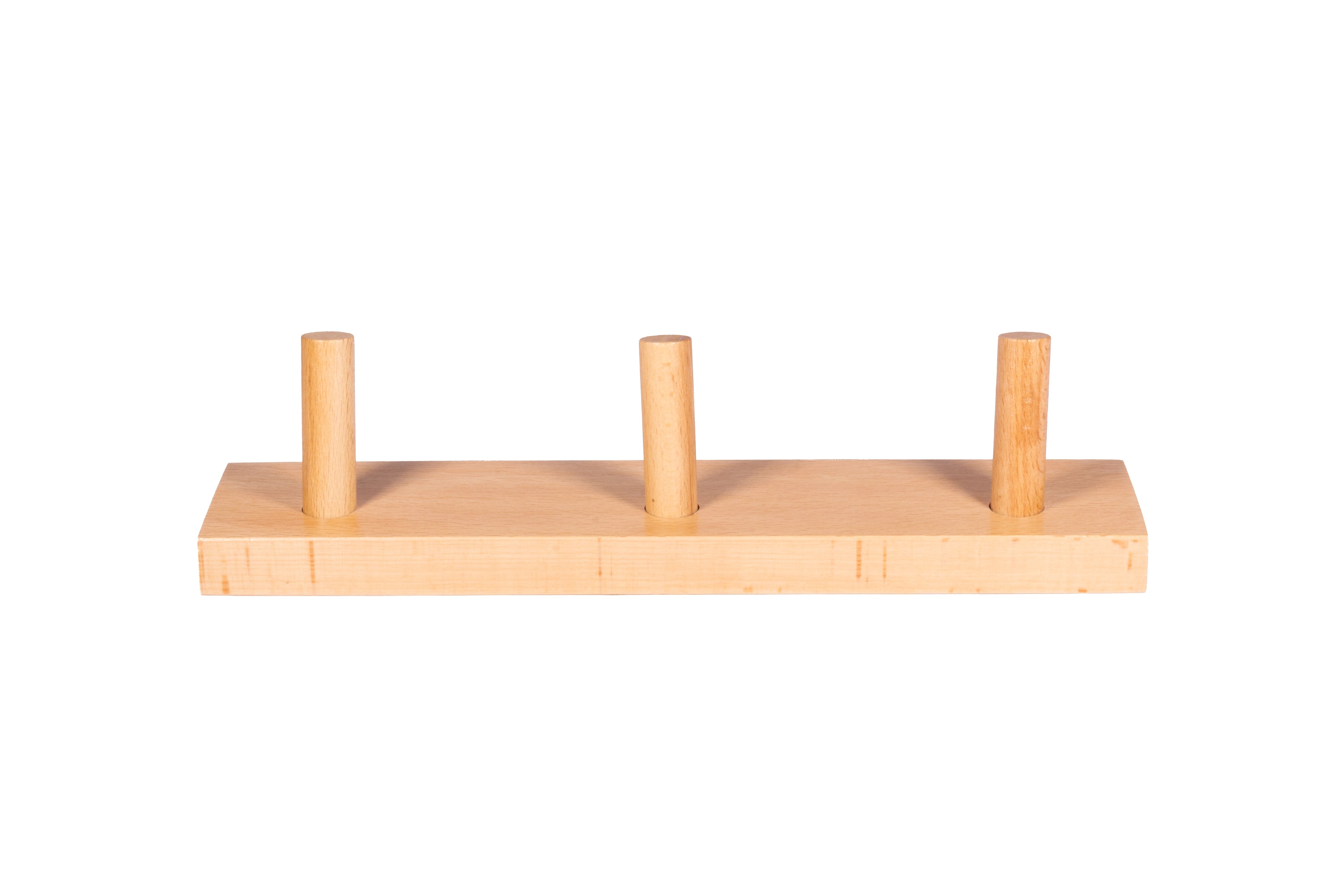 Mantara Drift Hook W-0057 is a modern beech wood hook with brushed finish, ideal for kitchen, bedroom, and other spaces.