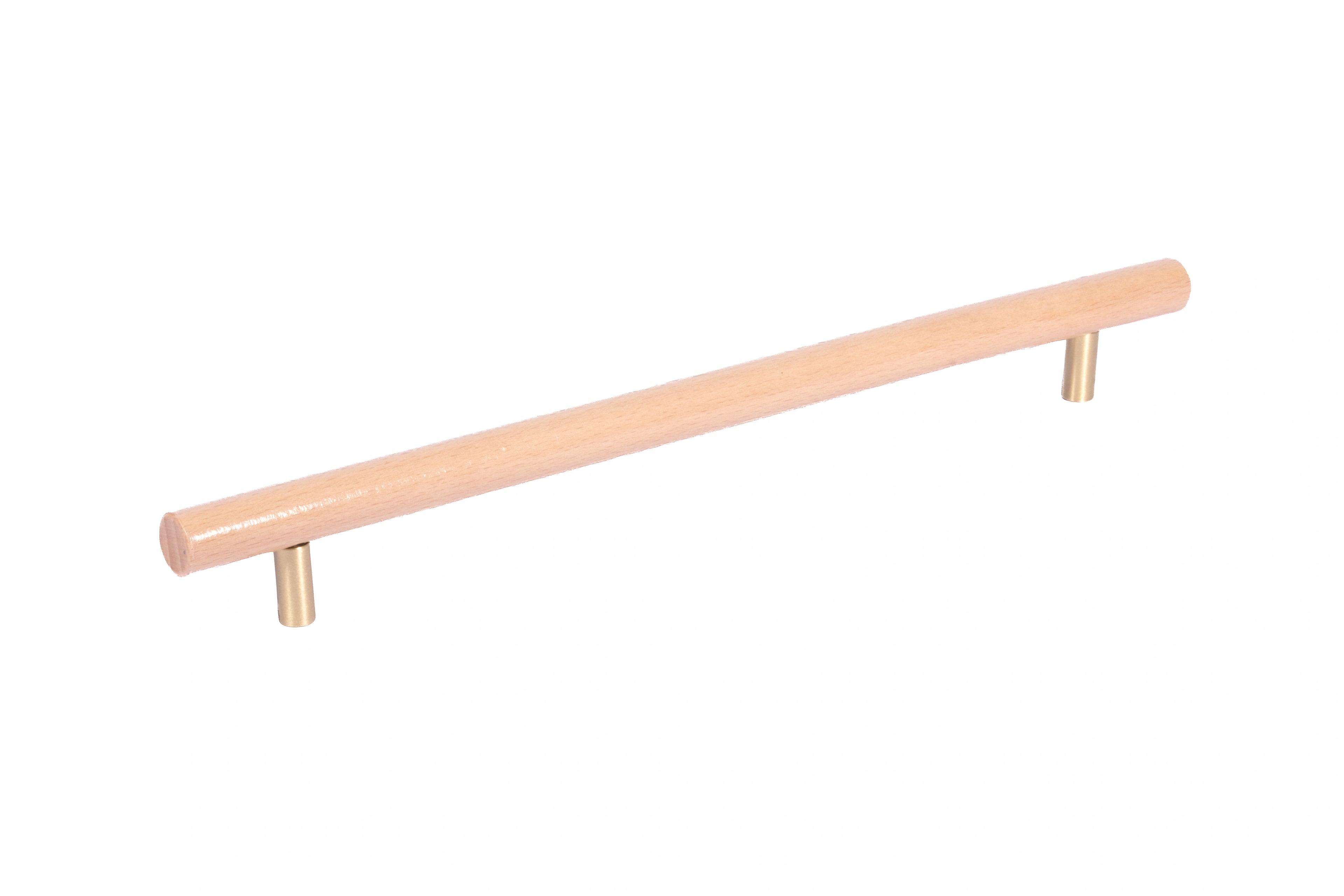 Mantara Madera Handle W-0052 is a modern beech wood handle, ideal for kitchen drawers, dresser drawers.