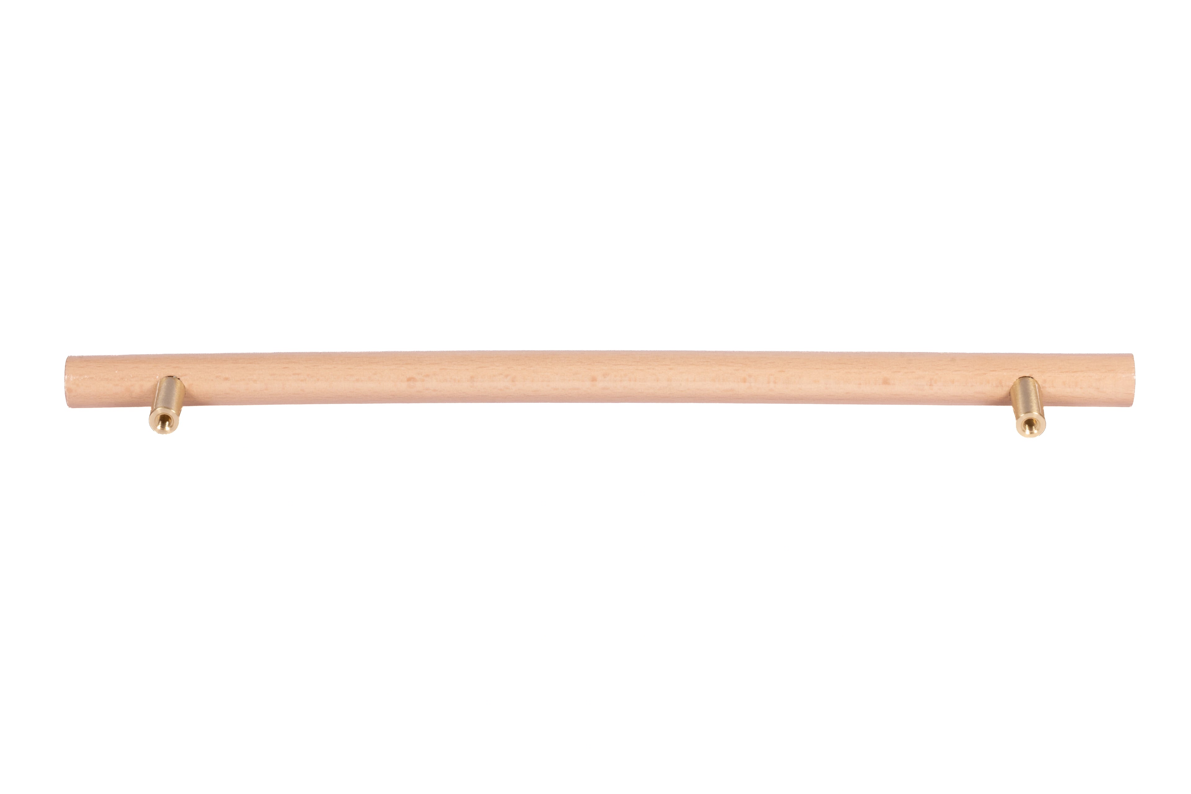 Mantara Madera Handle W-0052 is a modern beech wood handle, ideal for kitchen drawers, dresser drawers.