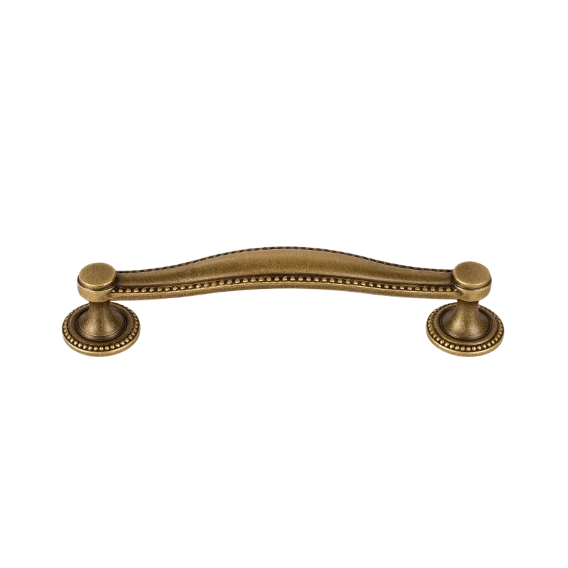 B-0139 solid brass cabinet knob & pull handle, bronze brushed finish, sizes 30mm 100mm 124mm 158mm 190mm, for kitchen drawers & wardrobes by Mantara