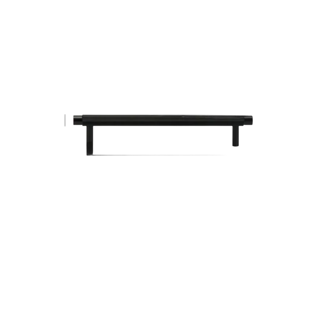 Solara Pull Handle B-0160 brass furniture knob & pull handle, brushed finish, sizes 55mm 132mm 164mm 192mm 260mm, Gold , Bronze, Black and white for cabinets & drawers by Mantara