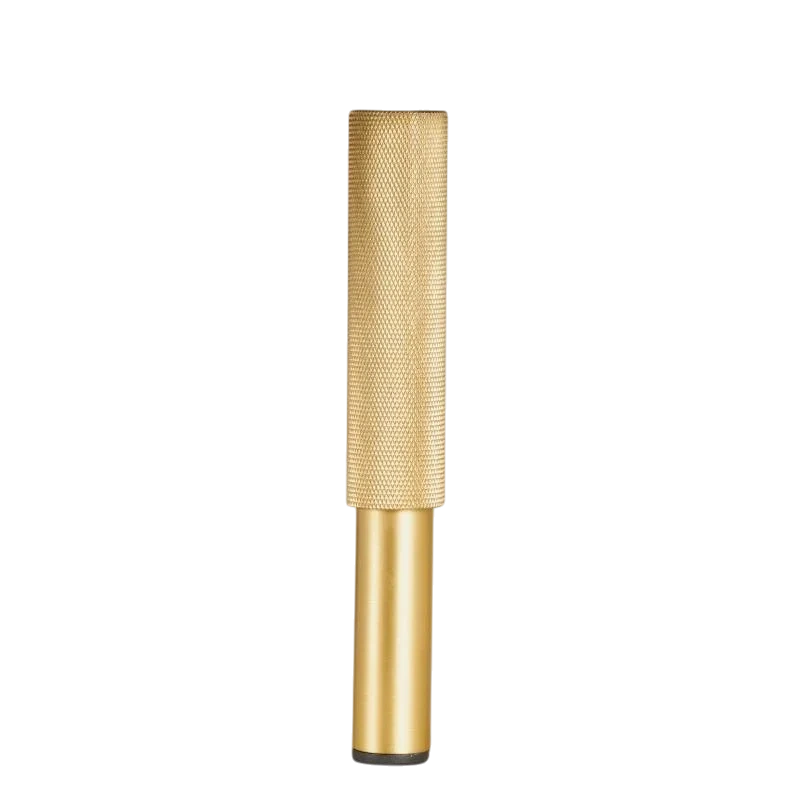 Mantara Caldor Wardrobe Legs SKU LGS-001 are modern brass legs in brushed bronze and gold finish for cabinets and drawers.