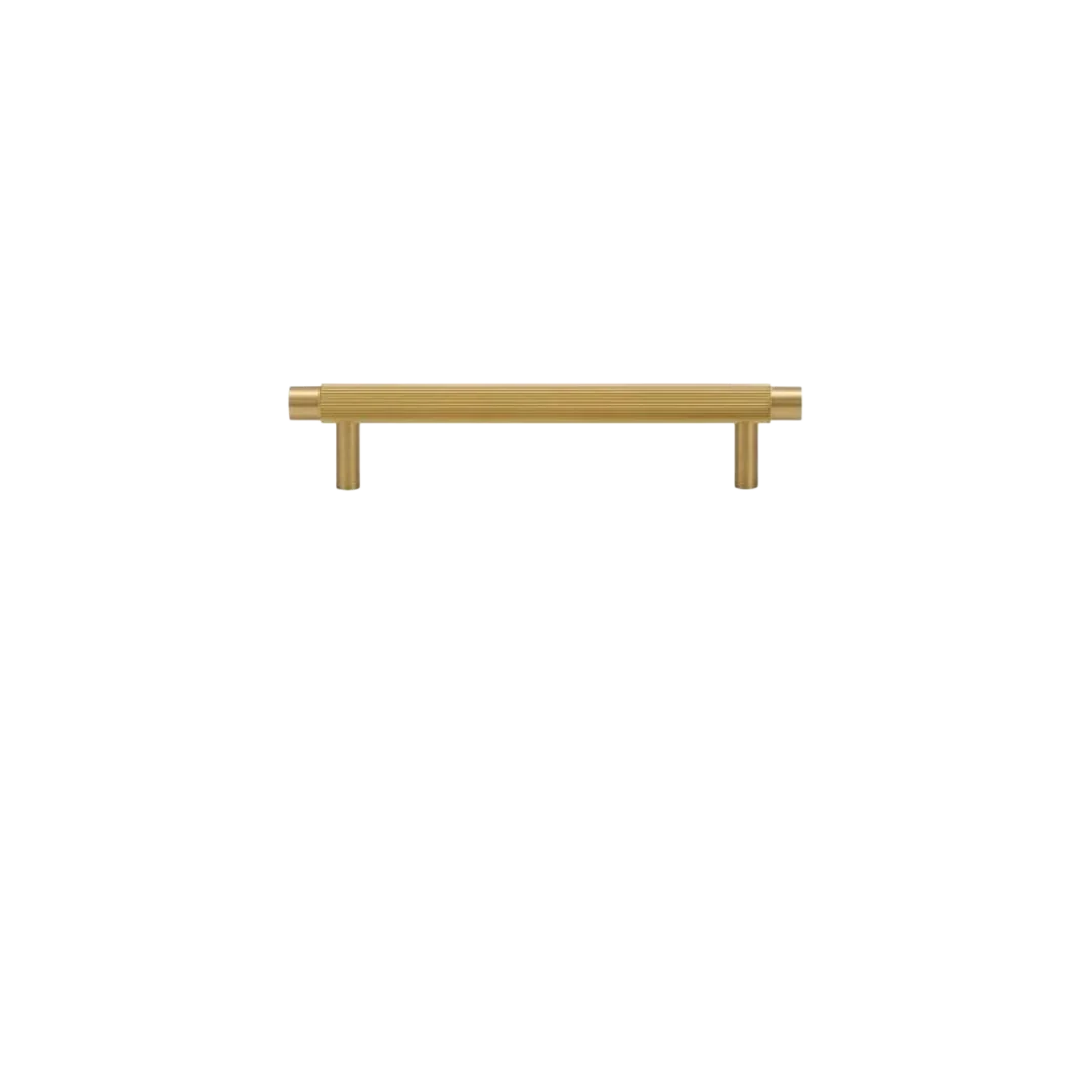 Solara Pull Handle B-0160 brass furniture knob & pull handle, brushed finish, sizes 55mm 132mm 164mm 192mm 260mm, Gold , Bronze, Black and white for cabinets & drawers by Mantara