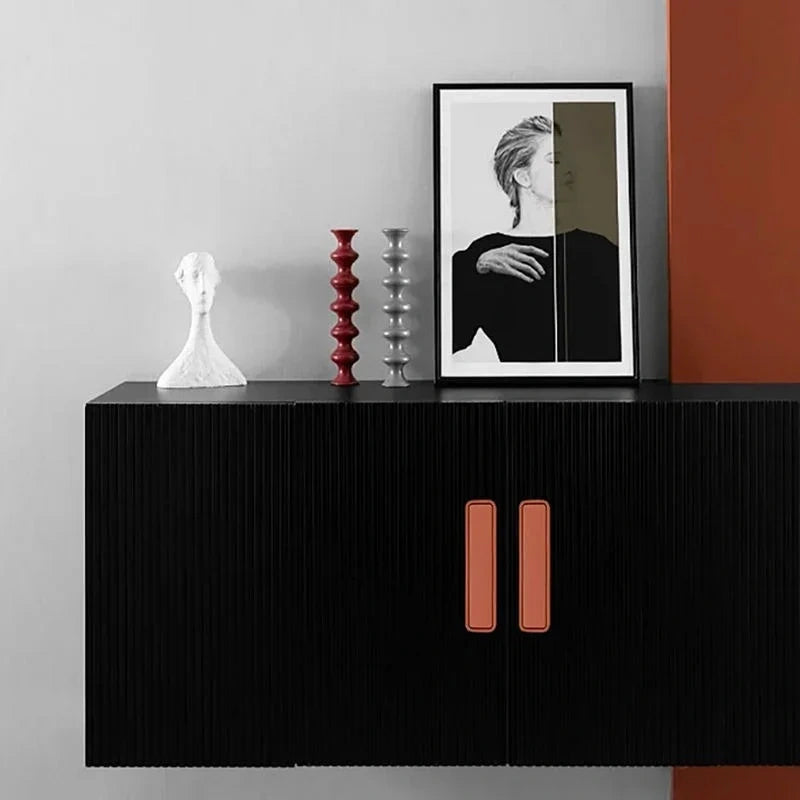 Mantara Nareva Pull Handle Z-0044 matte zinc handle for kitchen and dresser drawers, modern design, pack of 1.