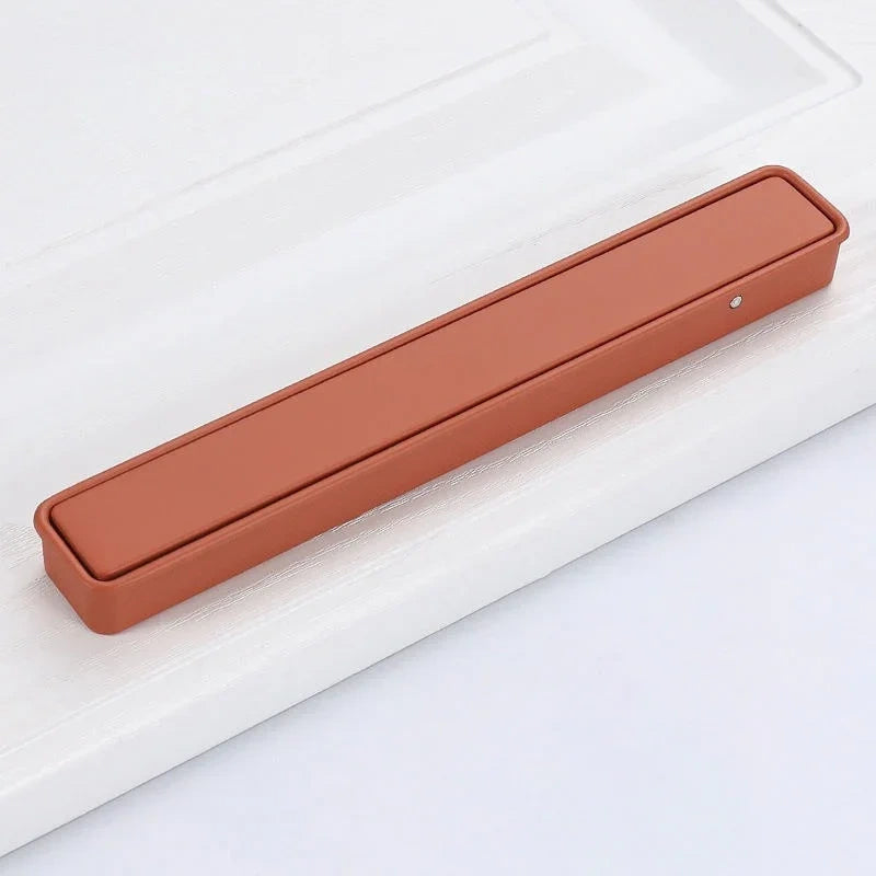 Mantara Nareva Pull Handle Z-0044 matte zinc handle for kitchen and dresser drawers, modern design, pack of 1.
