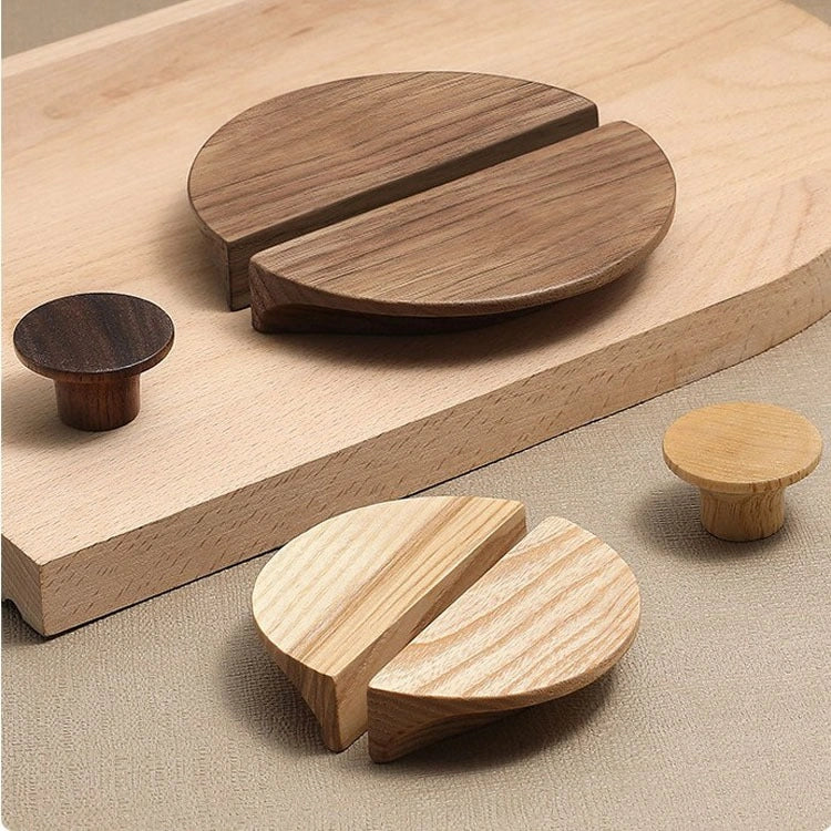 Mantara Samara Handle W-0051 is a modern beech wood handle, ideal for kitchen drawers, dresser drawers.