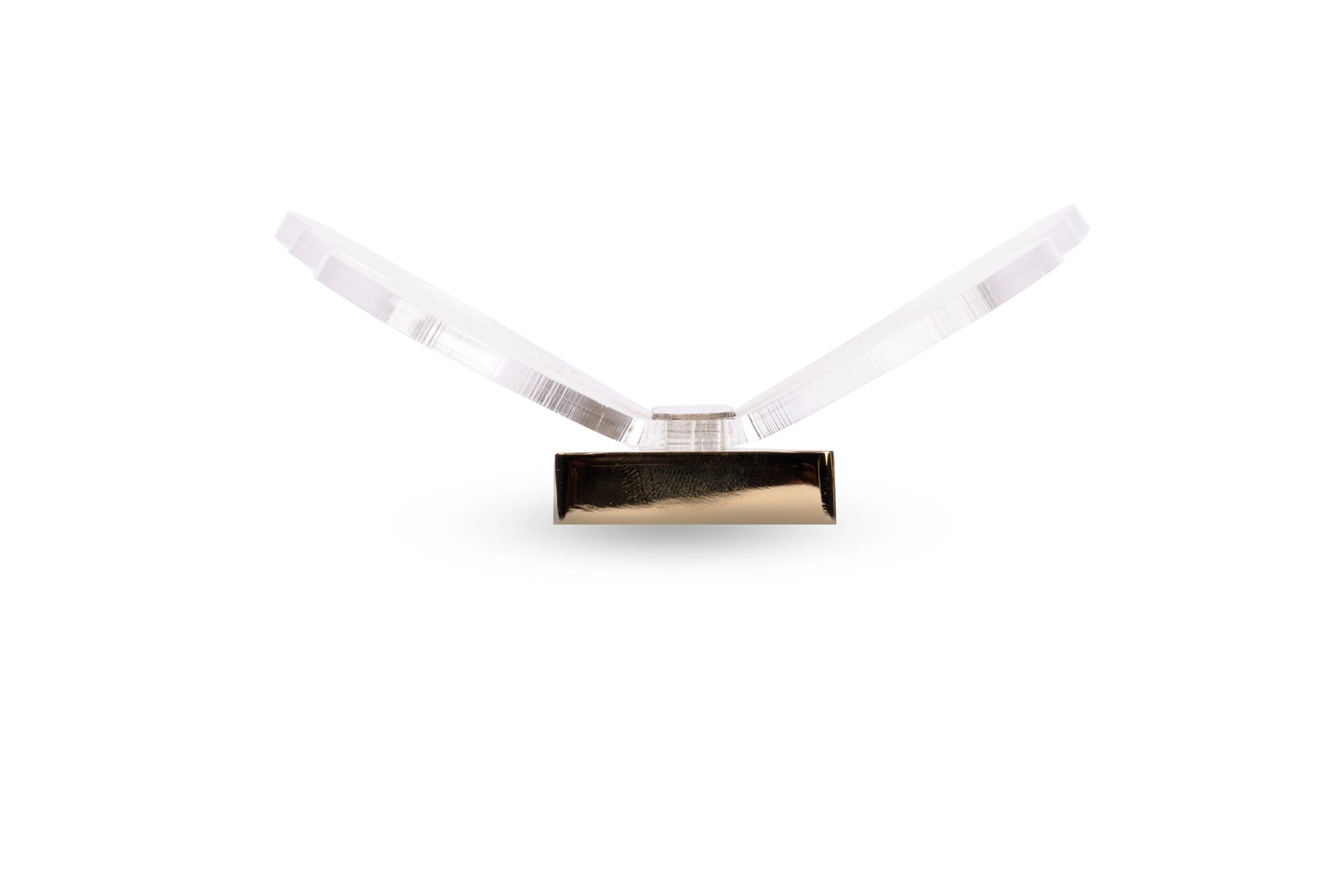 Mantara Papillon Hook Z-0031 is a modern white hook made of zinc alloy and acrylic with a matte finish, ideal for kitchen and dresser drawers.