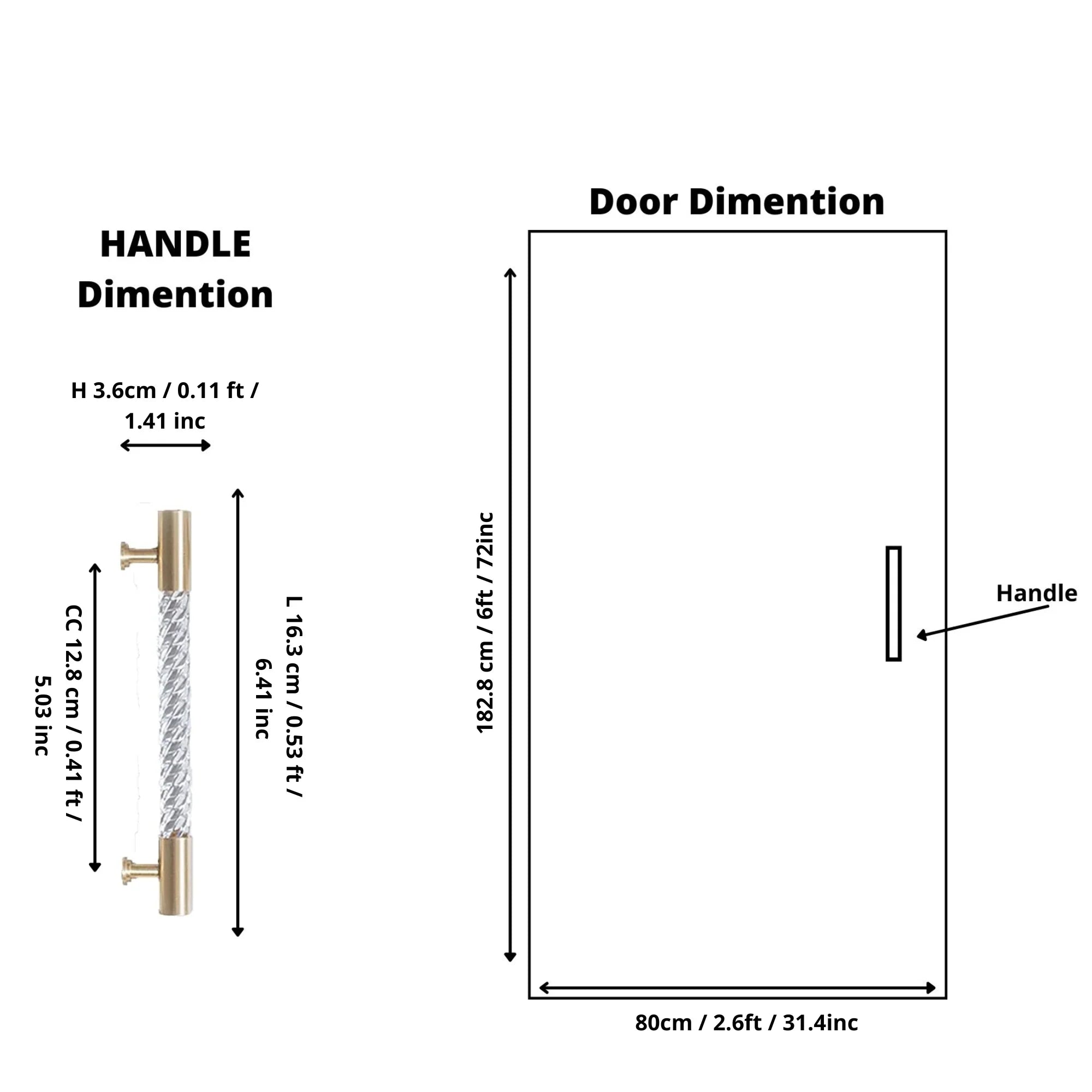 A luxury wardrobe pull handle, Helix designed in white acrylic with polished brass and brushed stem, model A-0012 by Mantara, SKU A-0012
