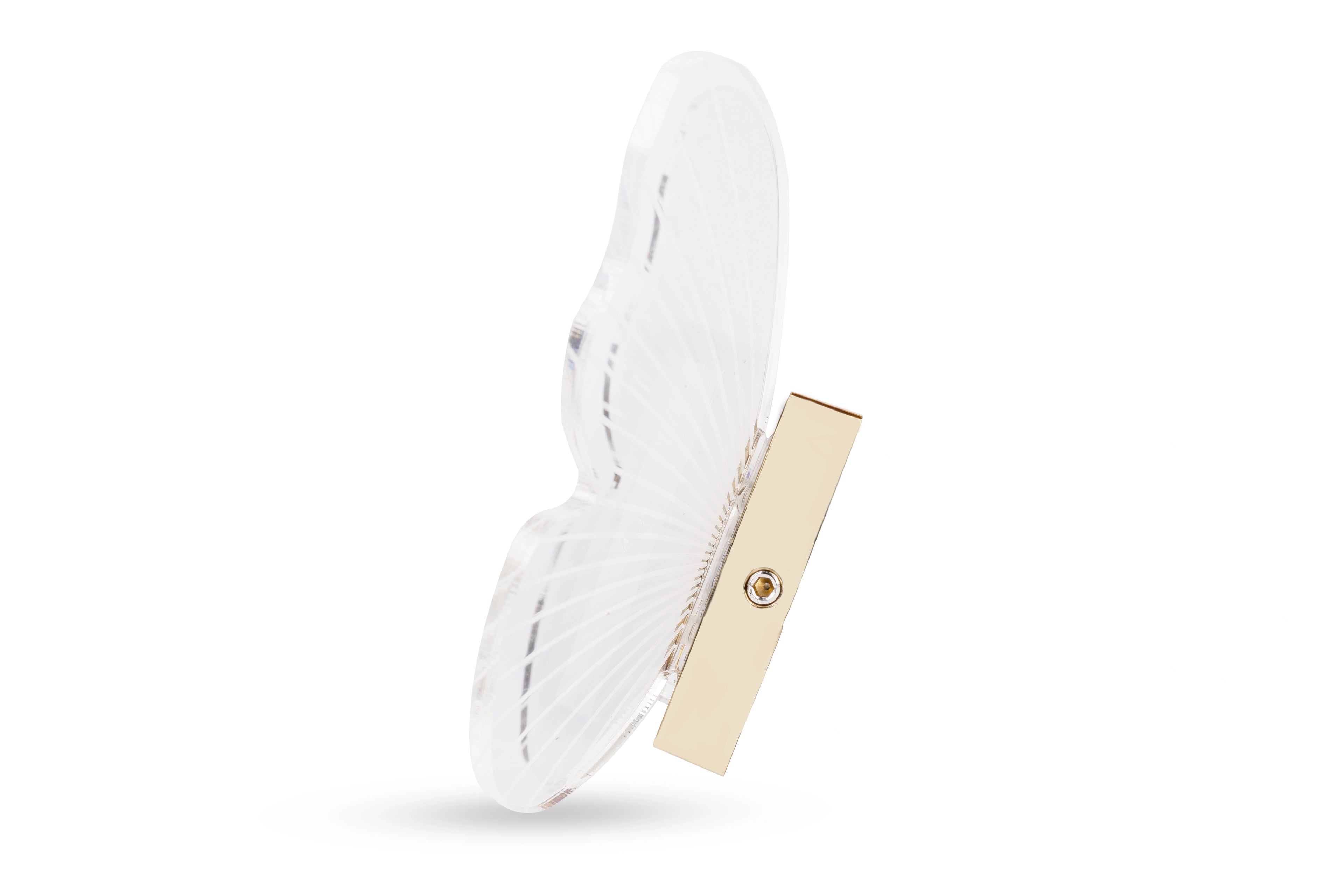 Mantara Papillon Hook Z-0031 is a modern white hook made of zinc alloy and acrylic with a matte finish, ideal for kitchen and dresser drawers.